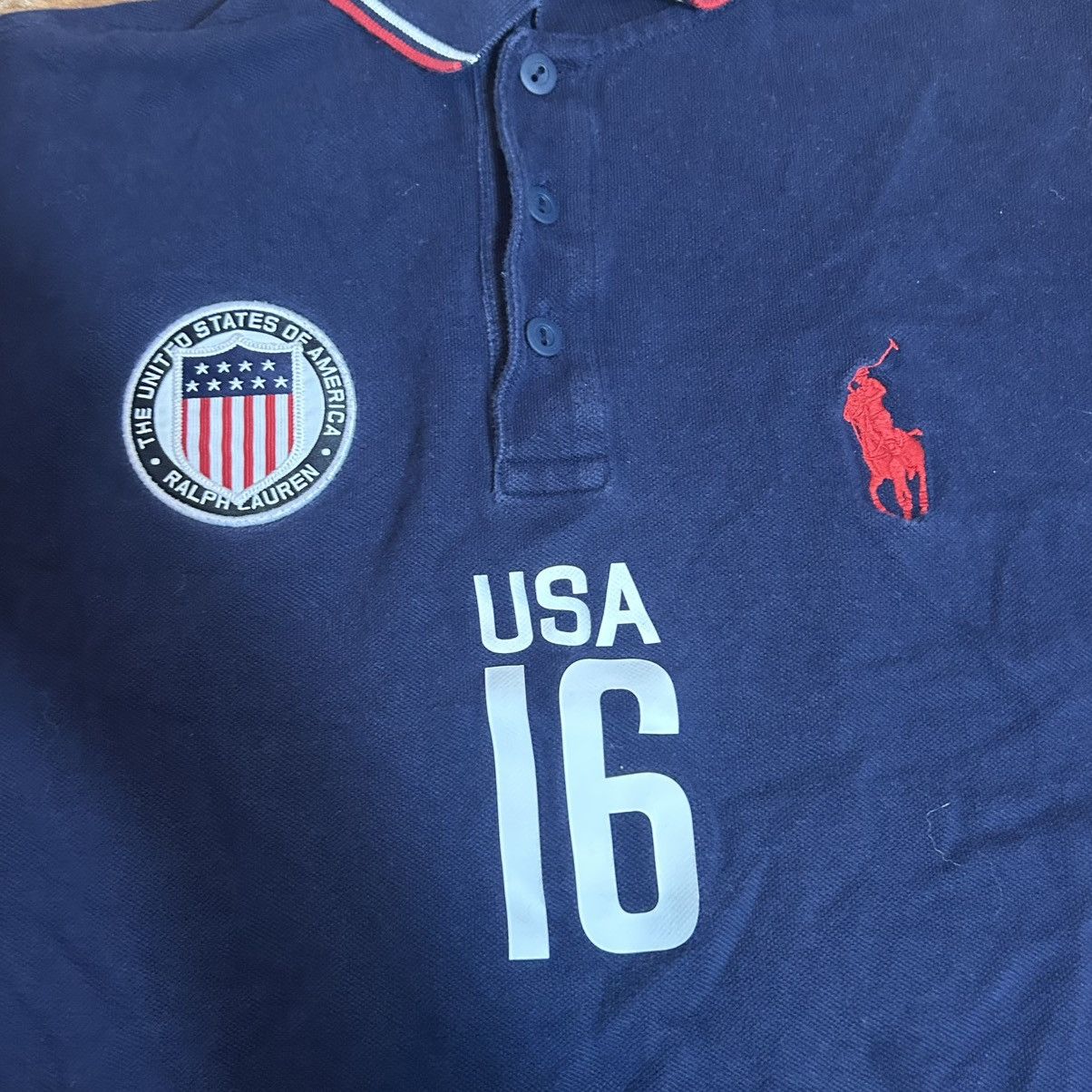 Polo Ralph Lauren Ralph Lauren United States Patriot Theme Polo Shirt Size US M / EU 48-50 / 2 - 3 Thumbnail