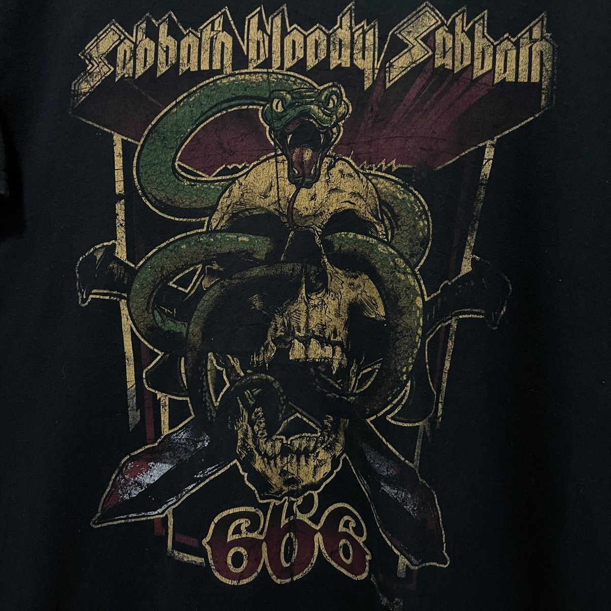 Band Tees × Vintage Sabbath Bloody Sabbath Album Black Sabbath Official Reissue Size US L / EU 52-54 / 3 - 2 Thumbnail