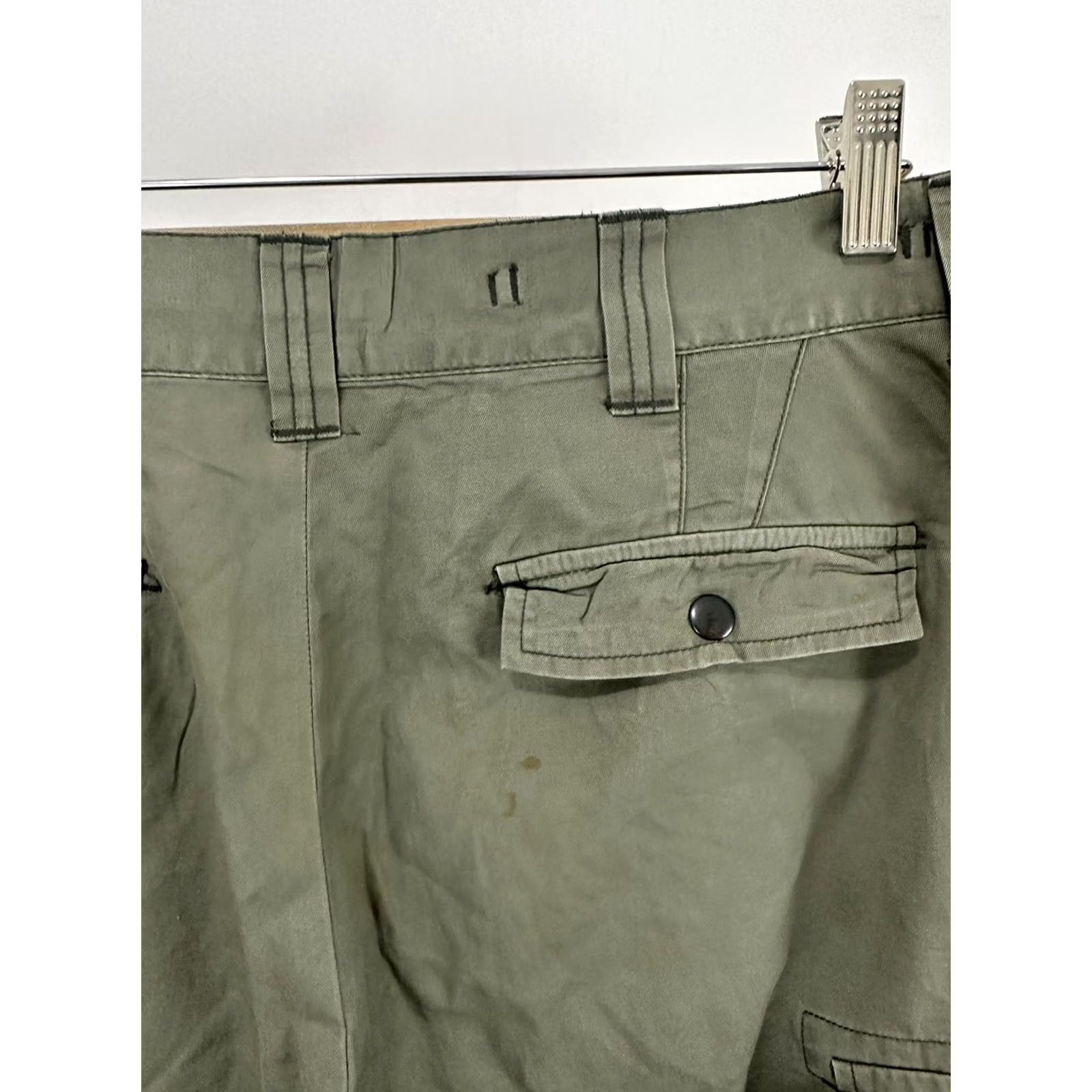 Polo Ralph Lauren VINTAGE Polo Ralph Lauren Military Field Cargo Pants 34x30 Cotton Big Pockets Green Mens Size US S / EU 44-46 / 1 - 5 Thumbnail