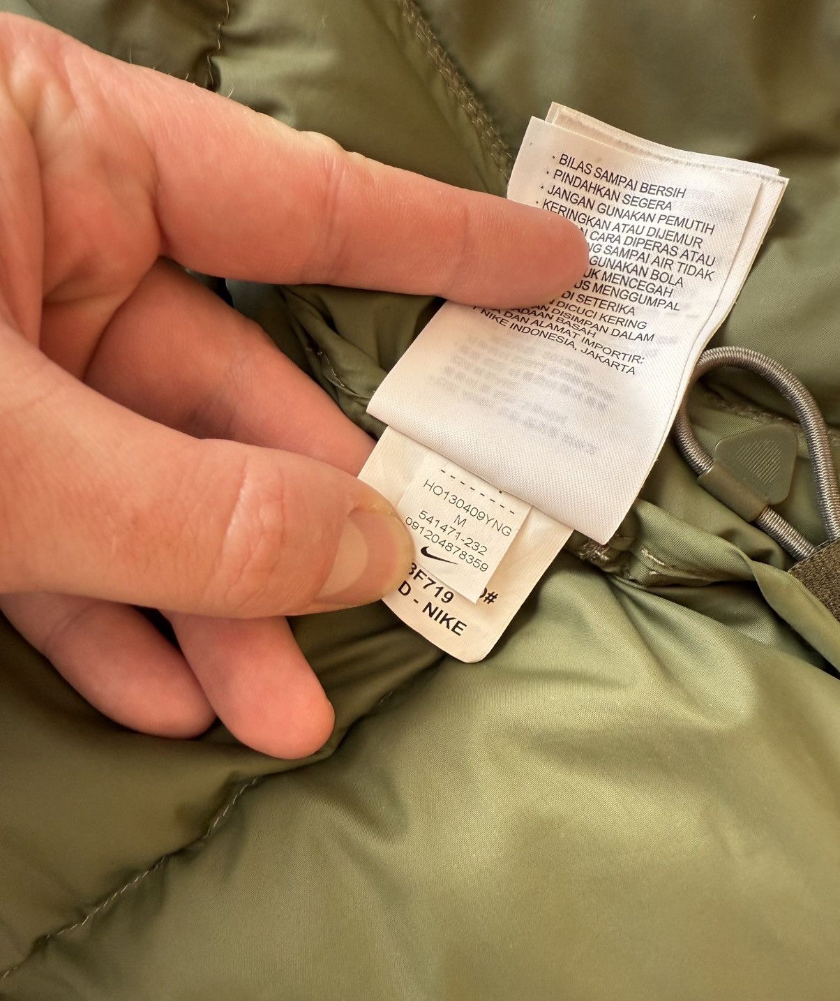 Nike Nike 550 Down Camo Full Zip Men’s Puffer Jacket Size M Size US M / EU 48-50 / 2 - 10 Thumbnail