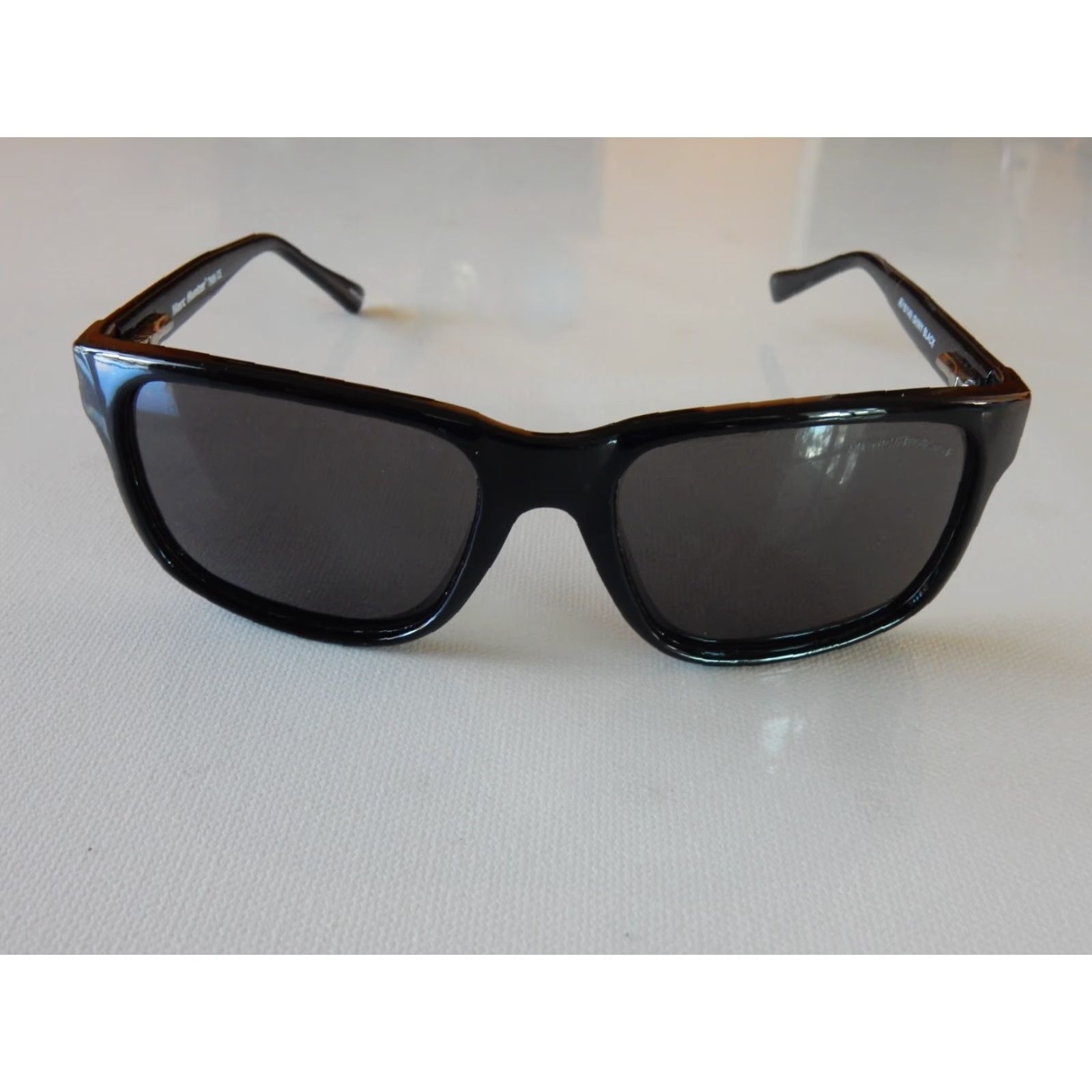 Hunter VINTAGE Marc Hunter Sunglasses Men Black 56mm 18mm 140mm 7906 Size ONE SIZE - 2 Thumbnail