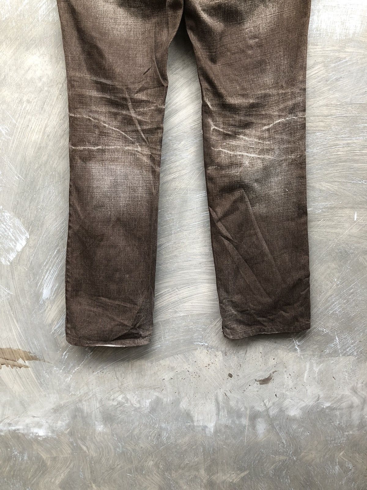 Japanese Brand × Le Grande Bleu (L.G.B.) THRASHED💥 Nicole Club For Men Washed Denim Size US 32 / EU 48 - 9 Thumbnail