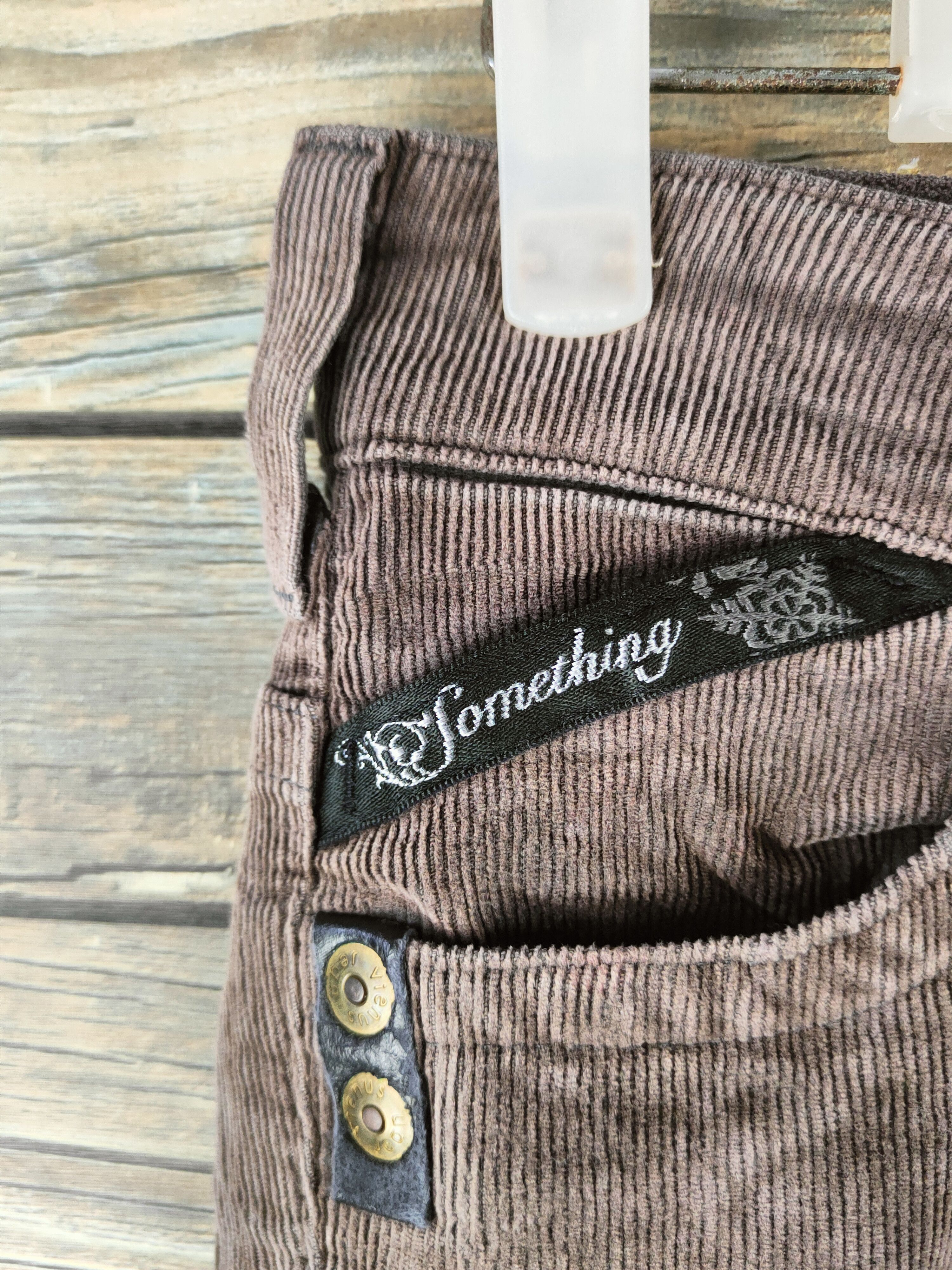 Edwin Edwin-Something Brown Multipocket Corduroy Pants #46-326 Size 27" / US 4 / IT 40 - 3 Thumbnail