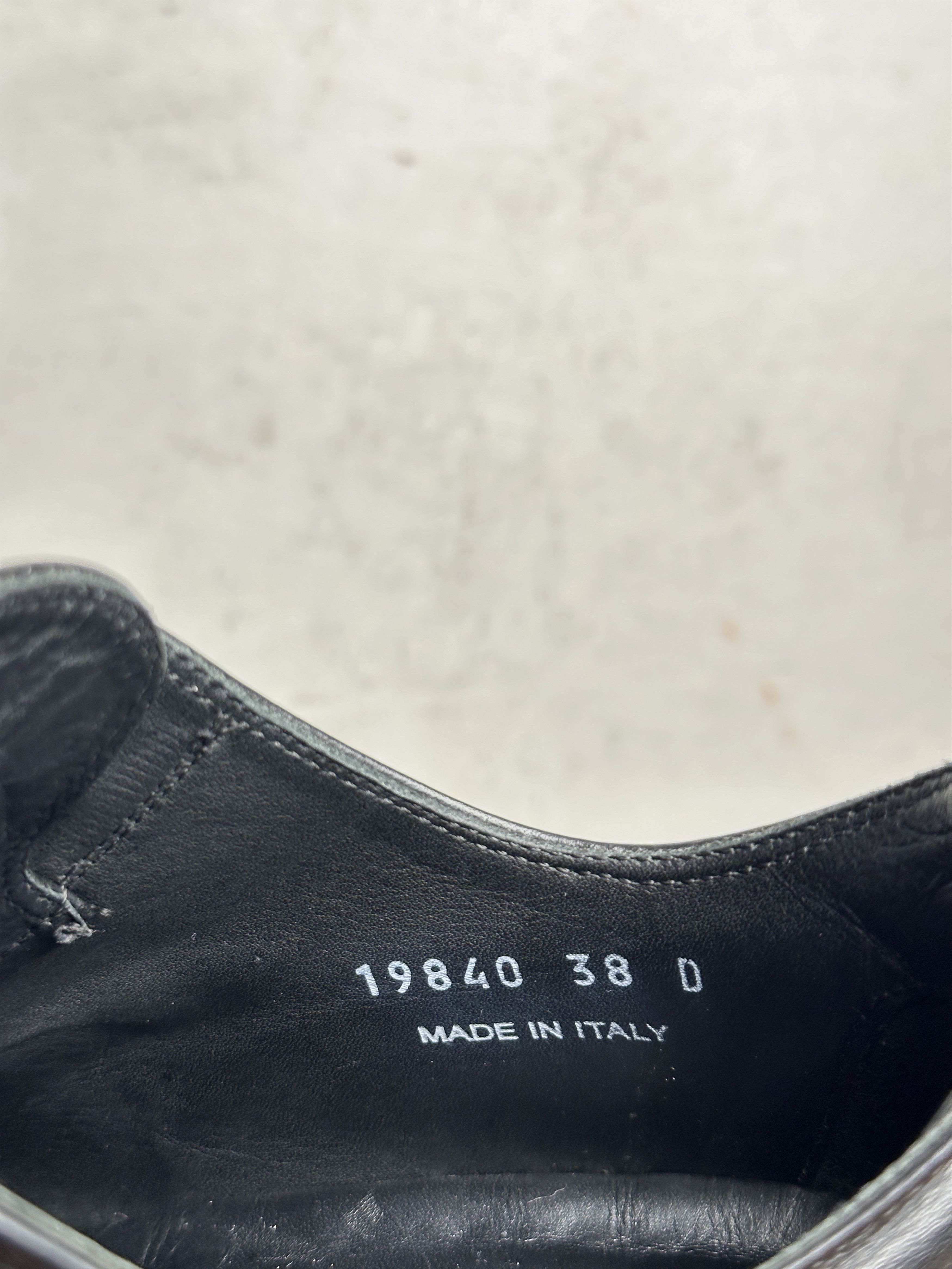 Rick Owens Rick Owens Mainline Triple Black Low Top Ramones Size US 5.5 / EU 38 - 7 Thumbnail