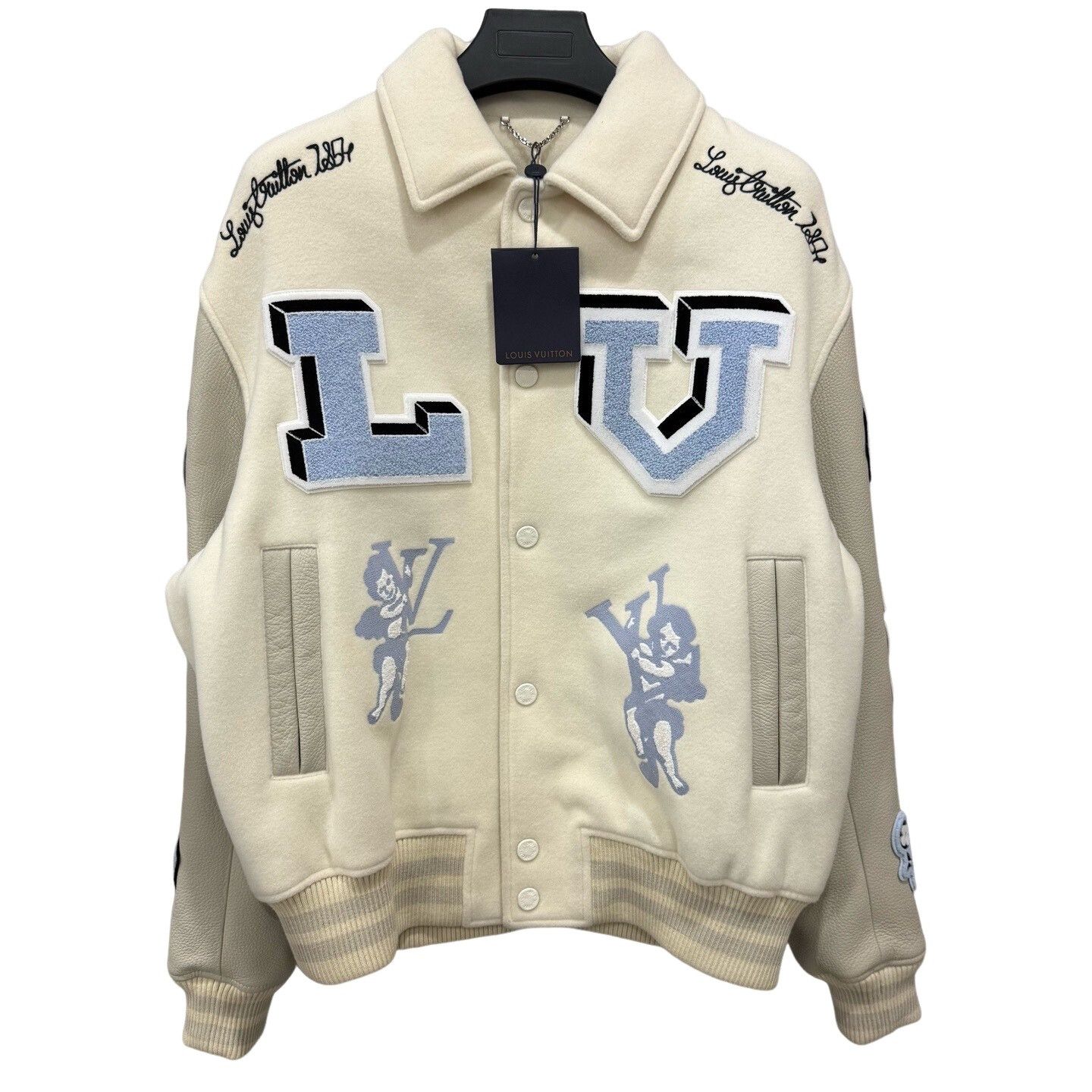 Louis Vuitton Louis Vuitton Bugs Bunny Embroidery Varsity Jacket 52 Size US L / EU 52-54 / 3 - 1 Thumbnail