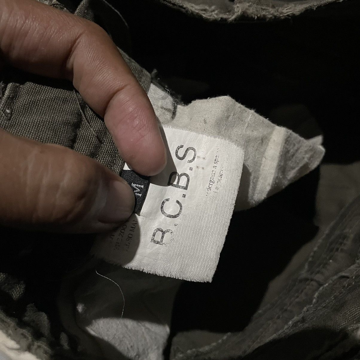 If Six Was Nine BCBS Baggy military 3D pocket Cargo pants Size US 32 / EU 48 - 9 Thumbnail