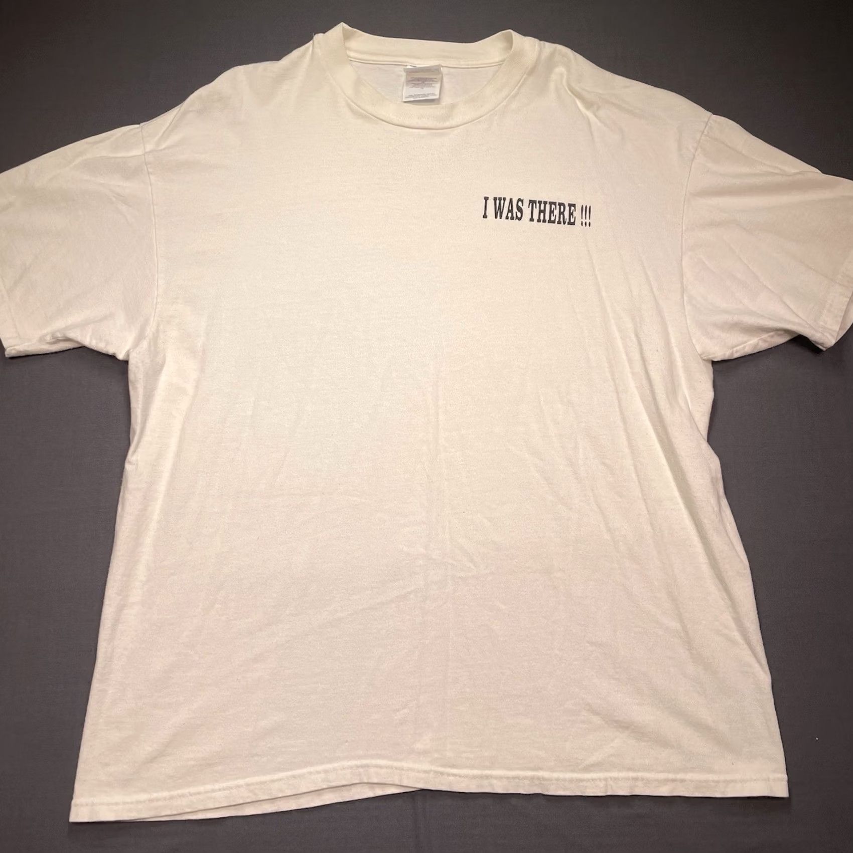 Hanes VINTAGE Flaco Jimenez Shirt Hanes T-Shirt Men’s XL White 1990s Signature Band Pura Vida Taste Of Texas 1997 Signed Size US XL / EU 56 / 4 - 4 Thumbnail