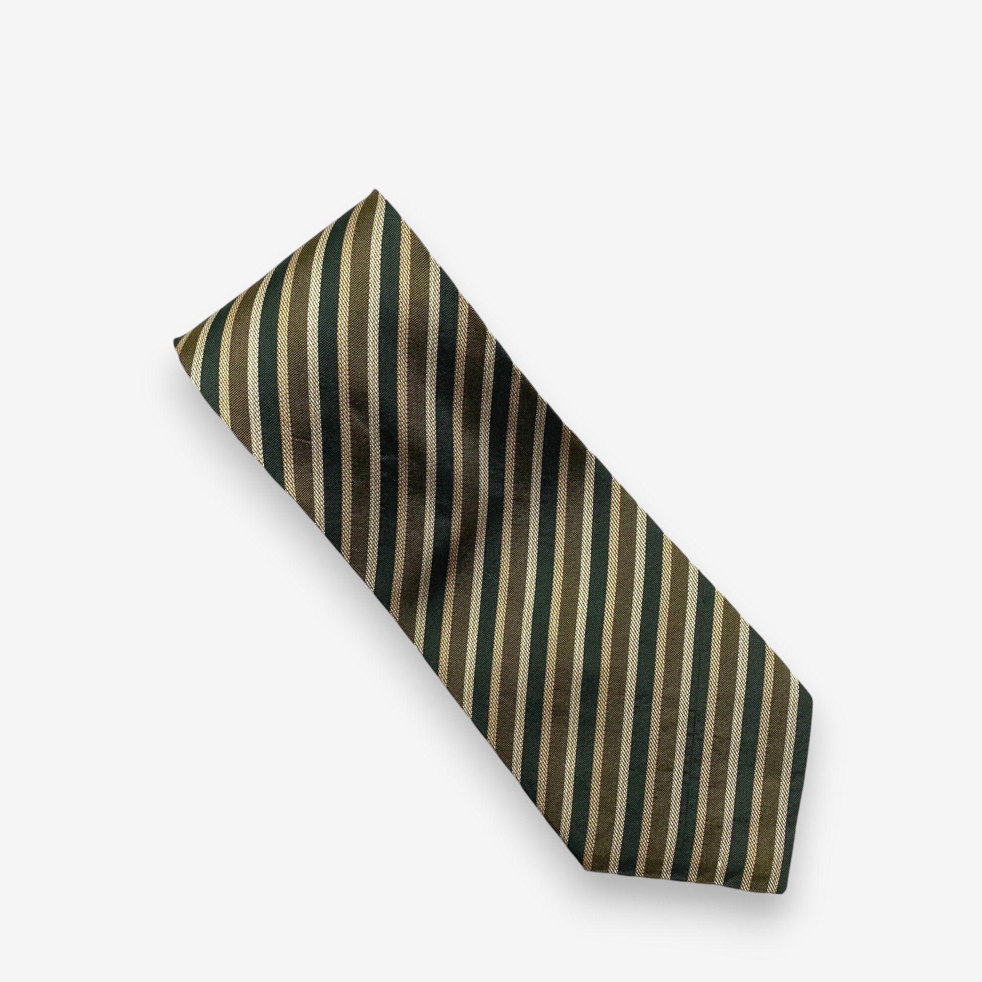 Yohji Yamamoto Vintage Yohji Yamamoto Y'saccs Pour Homme SILK Necktie Size ONE SIZE - 2 Thumbnail