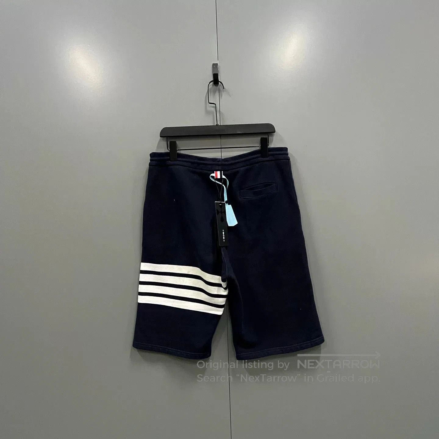 Thom Browne thom browne navy striped shorts size 3. Size US 36 / EU 52 - 2 Thumbnail