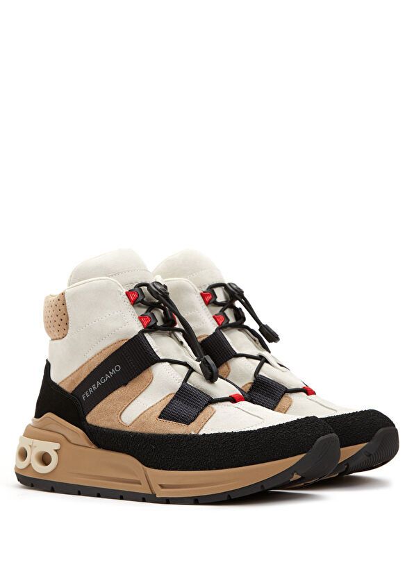 Salvatore Ferragamo o1s1rm1224 Trekking Sneakers in Multicolor Size US 5.5 / IT 35.5 - 2 Thumbnail