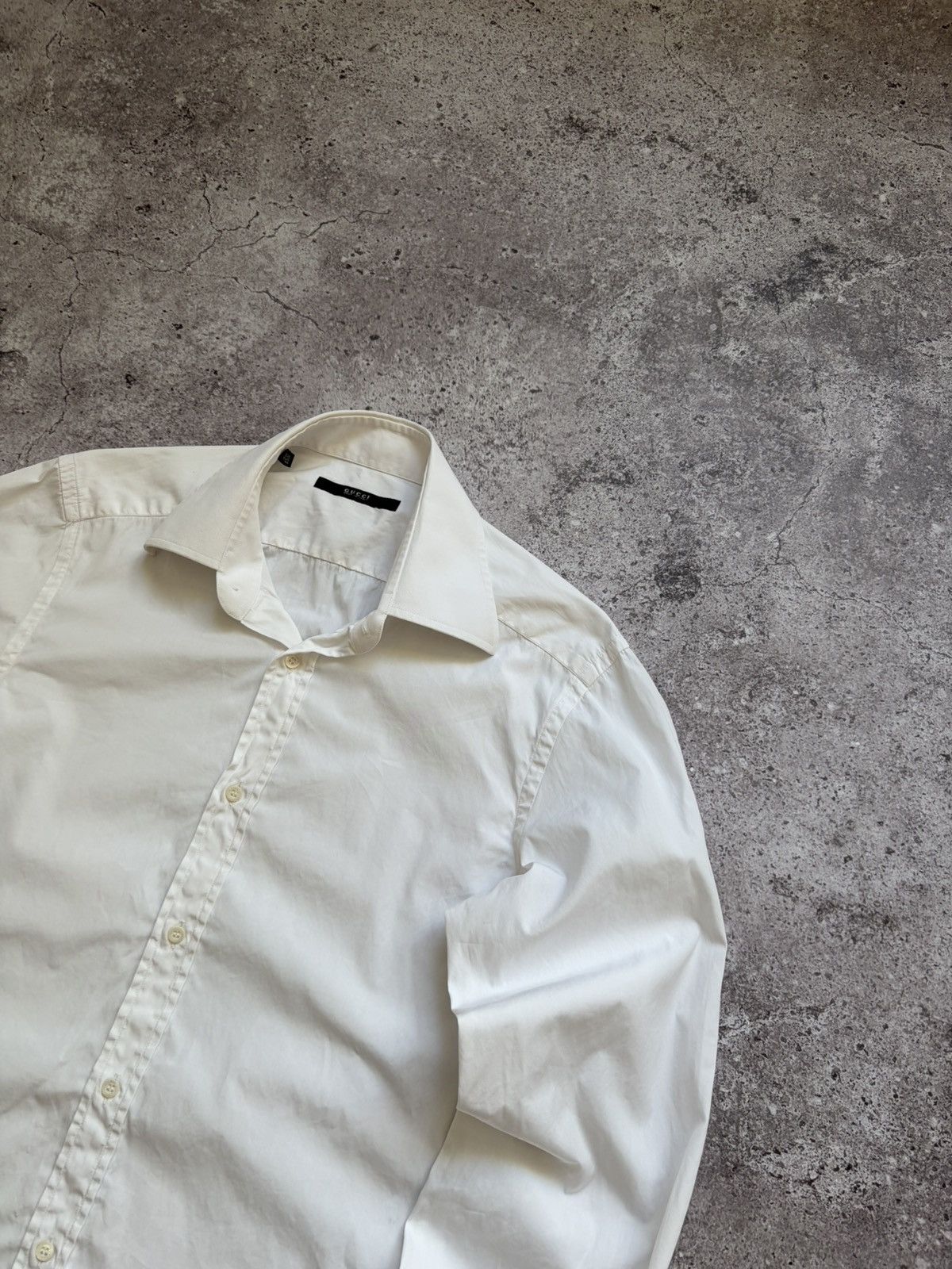 Gucci Gucci Classic White Shirt Size US S / EU 44-46 / 1 - 2 Thumbnail