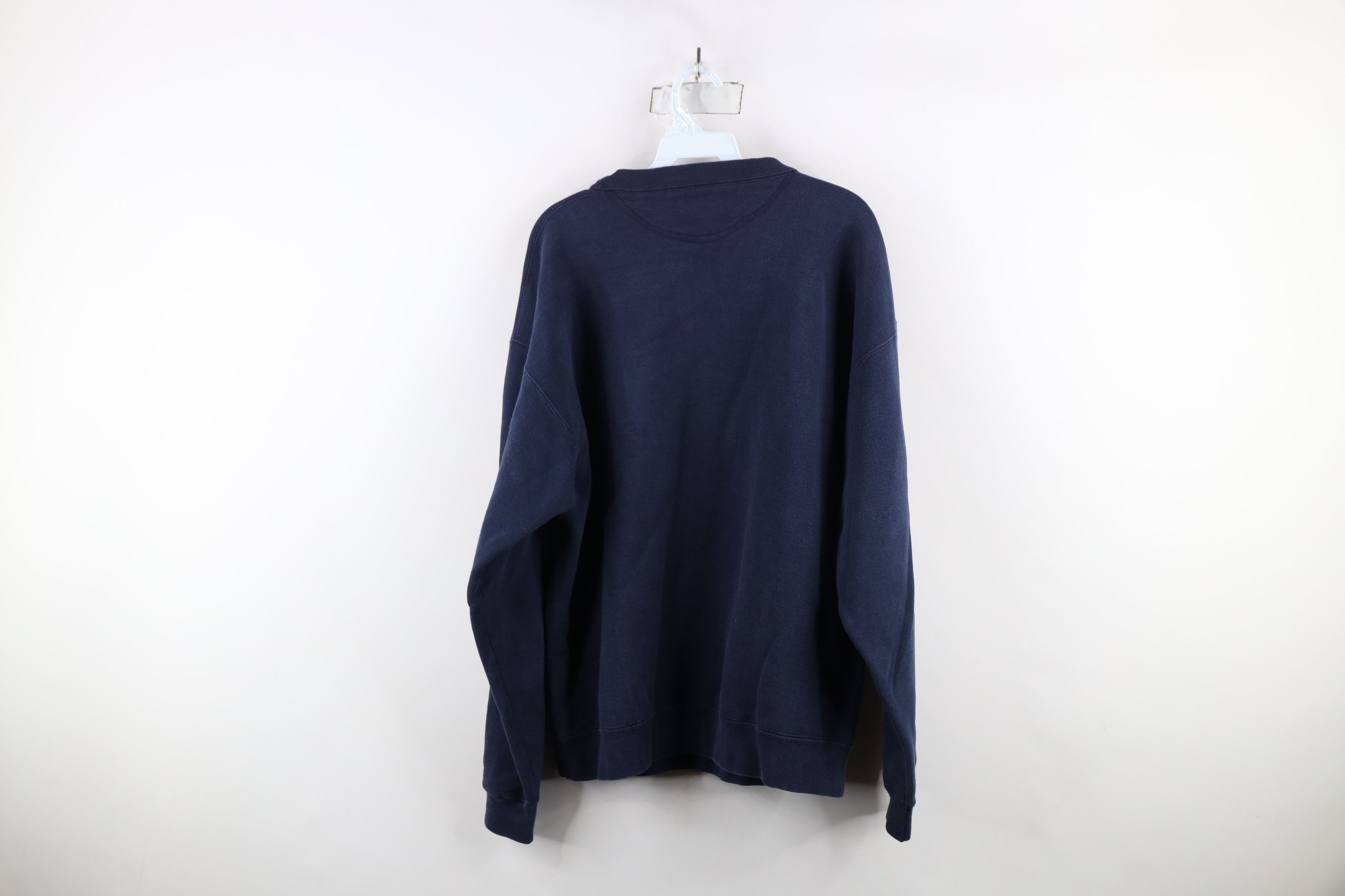 Vintage Vintage 90s John C Stennis CVN 74 War Ship Sweatshirt USA Size US L / EU 52-54 / 3 - 10 Thumbnail