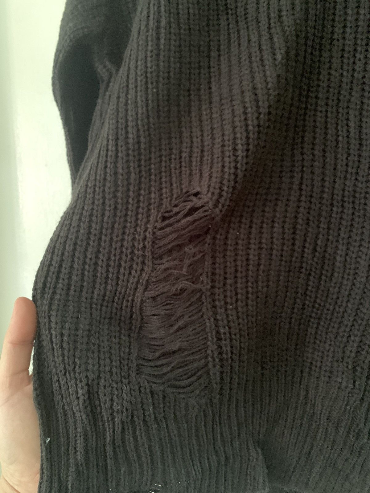 Japanese Brand × Vintage Japanese Vintage Brand Black Knitwear Size S / US 4 / IT 40 - 2 Thumbnail