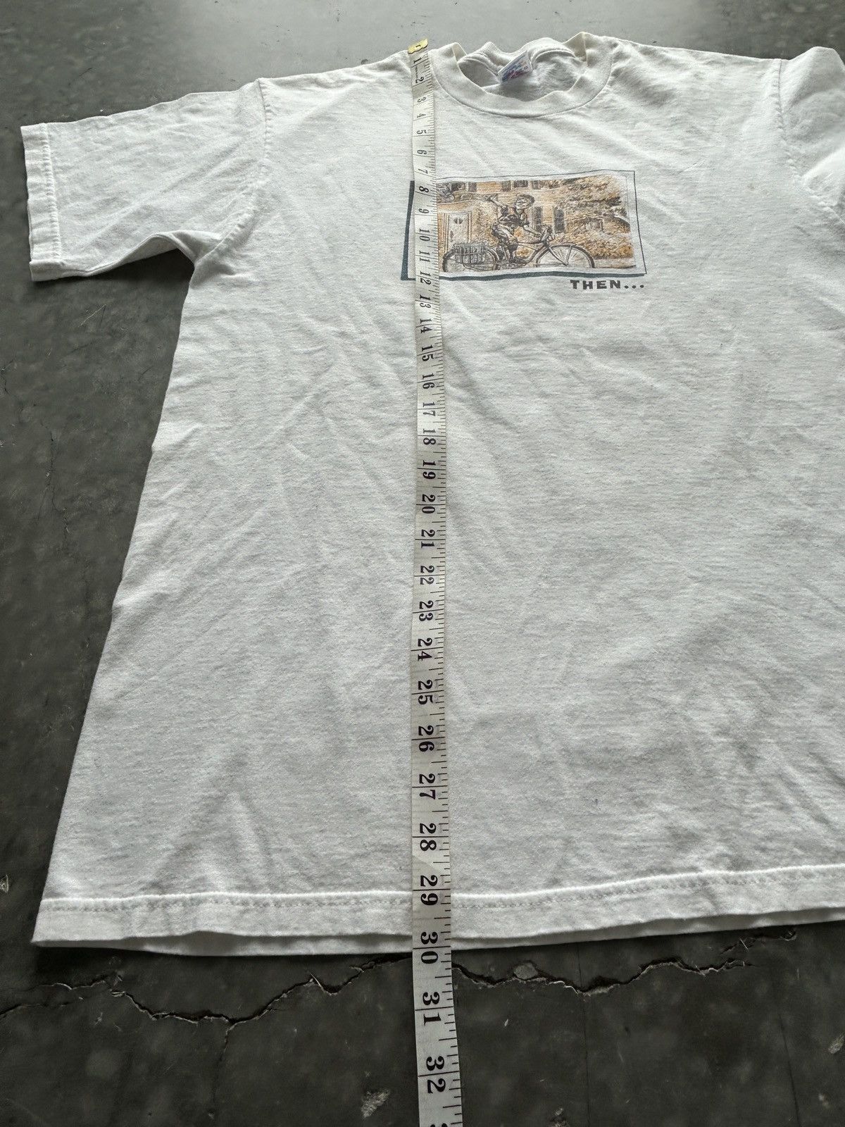 Vintage Vintage 90s Extreme Mountain Biking Graphic Tee Size US L / EU 52-54 / 3 - 10 Thumbnail