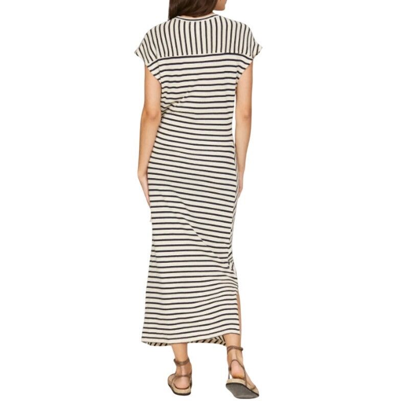 Apiece Apart Apiece Apart Vanina Dress in Cream/Blue, Size L Size L / US 10 / IT 46 - 3 Thumbnail