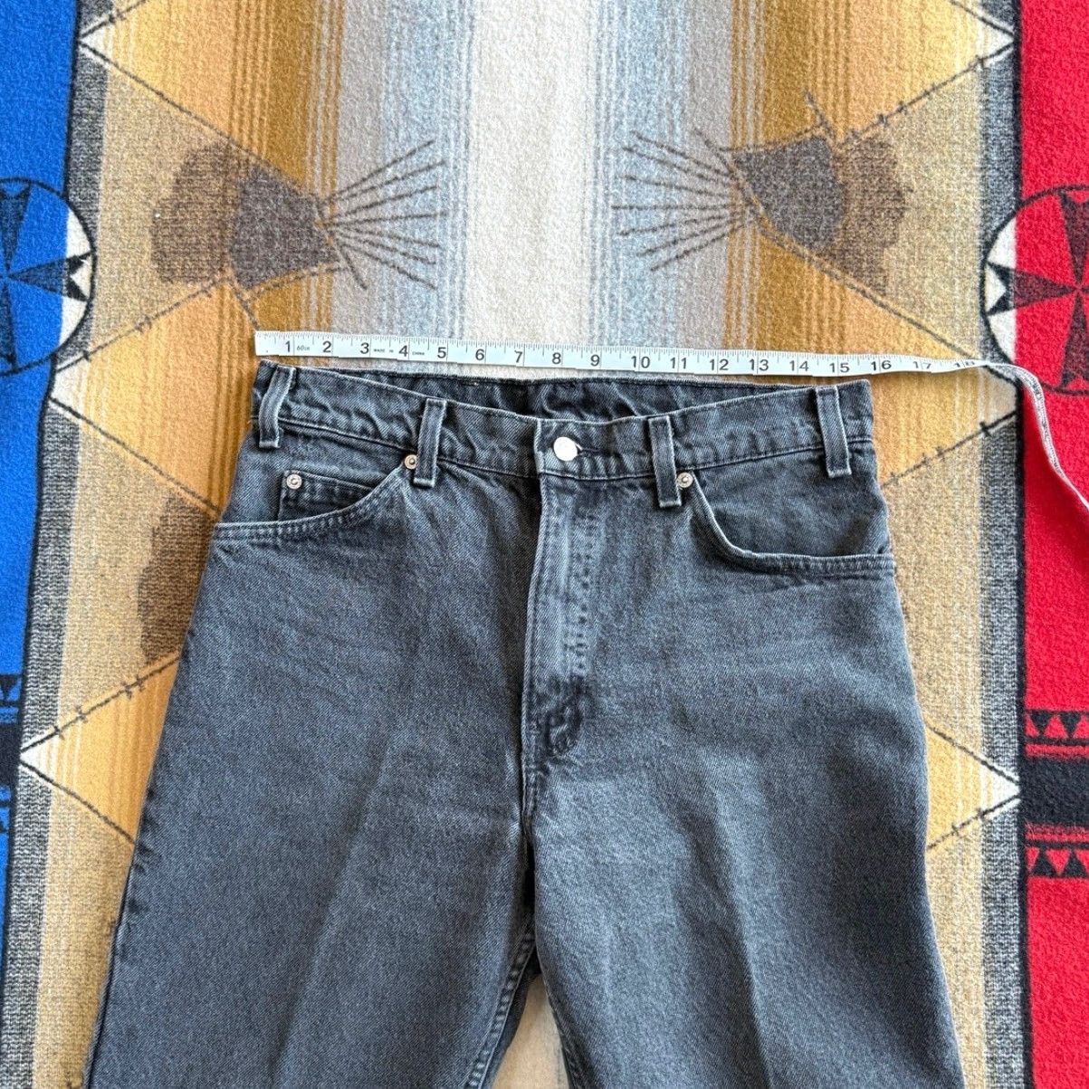 Levi's VINTAGE Levi’s Black Tab Denim Jeans 32x30 Regular Men USA 90s Tapered Style Size US 32 / EU 48 - 7 Thumbnail