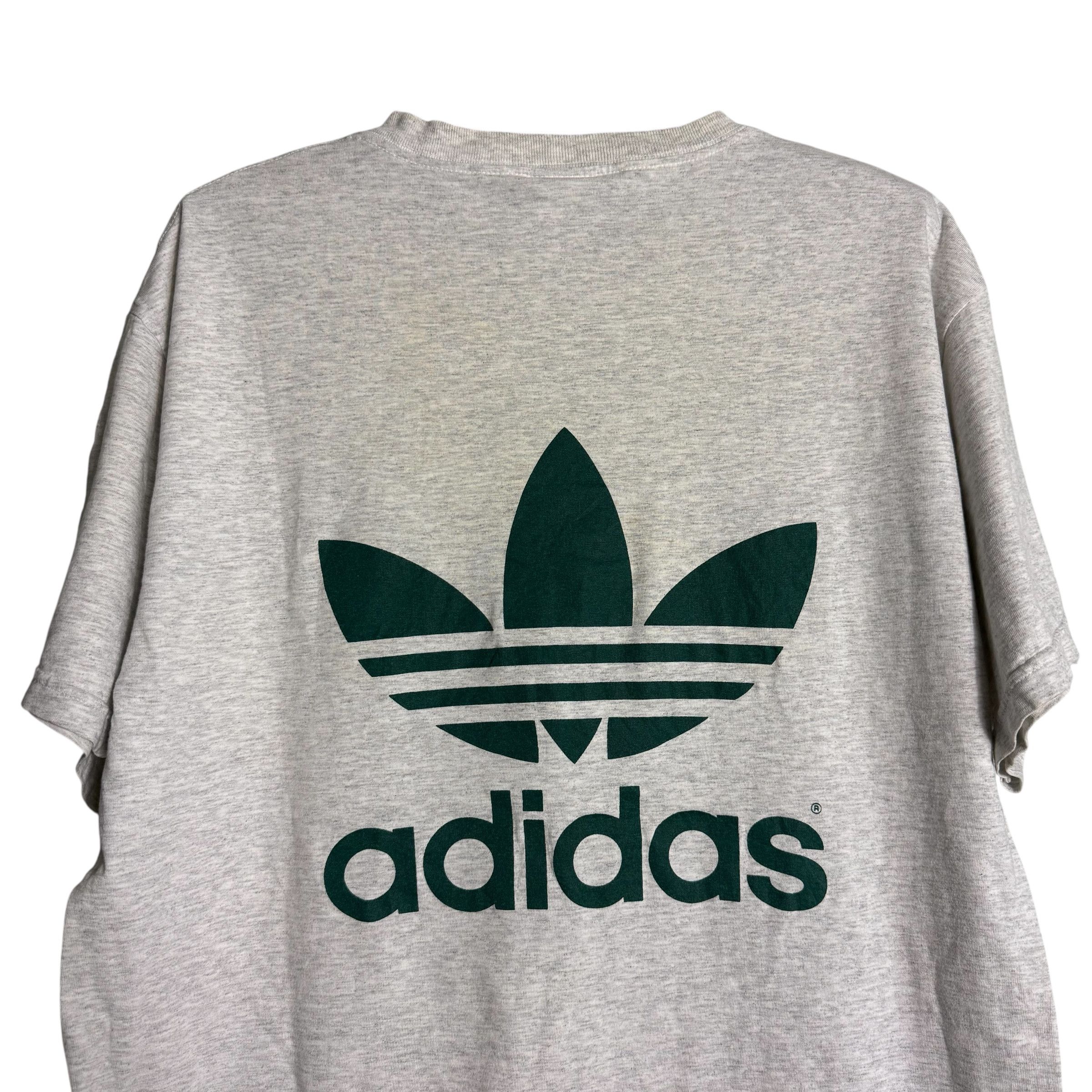 Adidas 🔥RARE🔥Vintage 90s Adidas Big Logo Spellout T-shirt Size US M / EU 48-50 / 2 - 4 Thumbnail