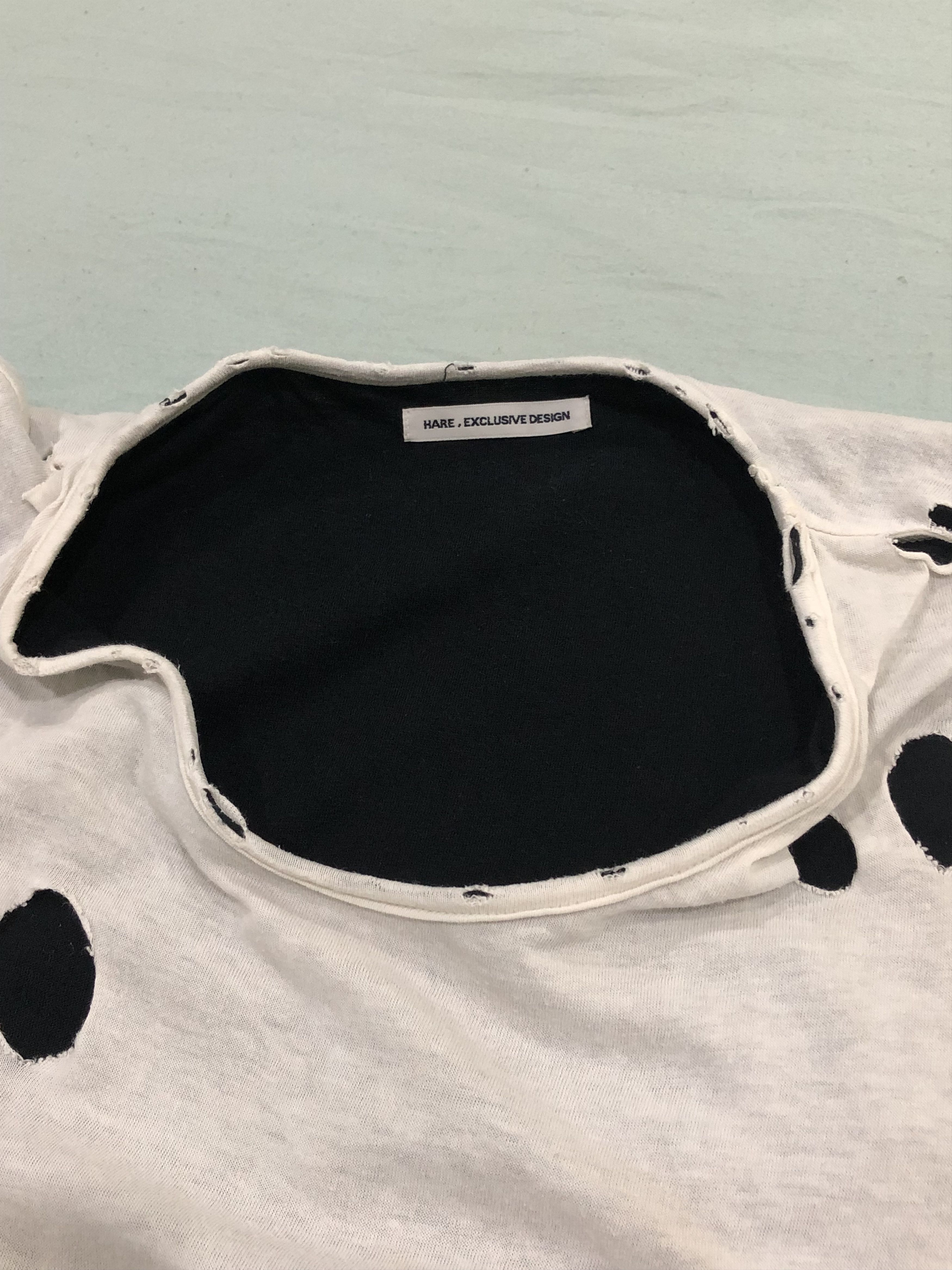Designer × HARE × Vintage Rare HARE Distressed Exclusive Design Reversible Size US M / EU 48-50 / 2 - 6 Thumbnail