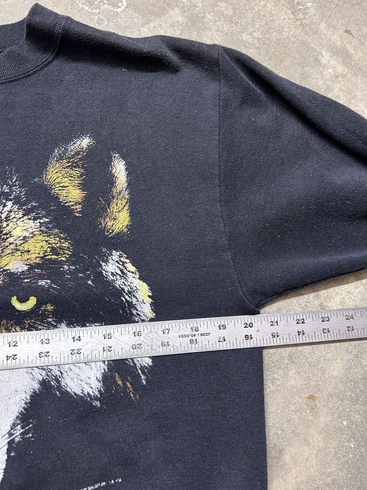 Vintage Vintage 90’s Wolf Animal Nature Sweatshirt Size US M / EU 48-50 / 2 - 5 Thumbnail