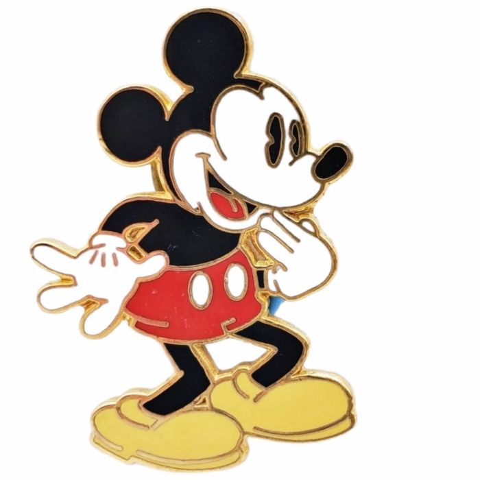 Disney Disney Collection Retired Disney Store Mickey Laughing Pin | Grailed