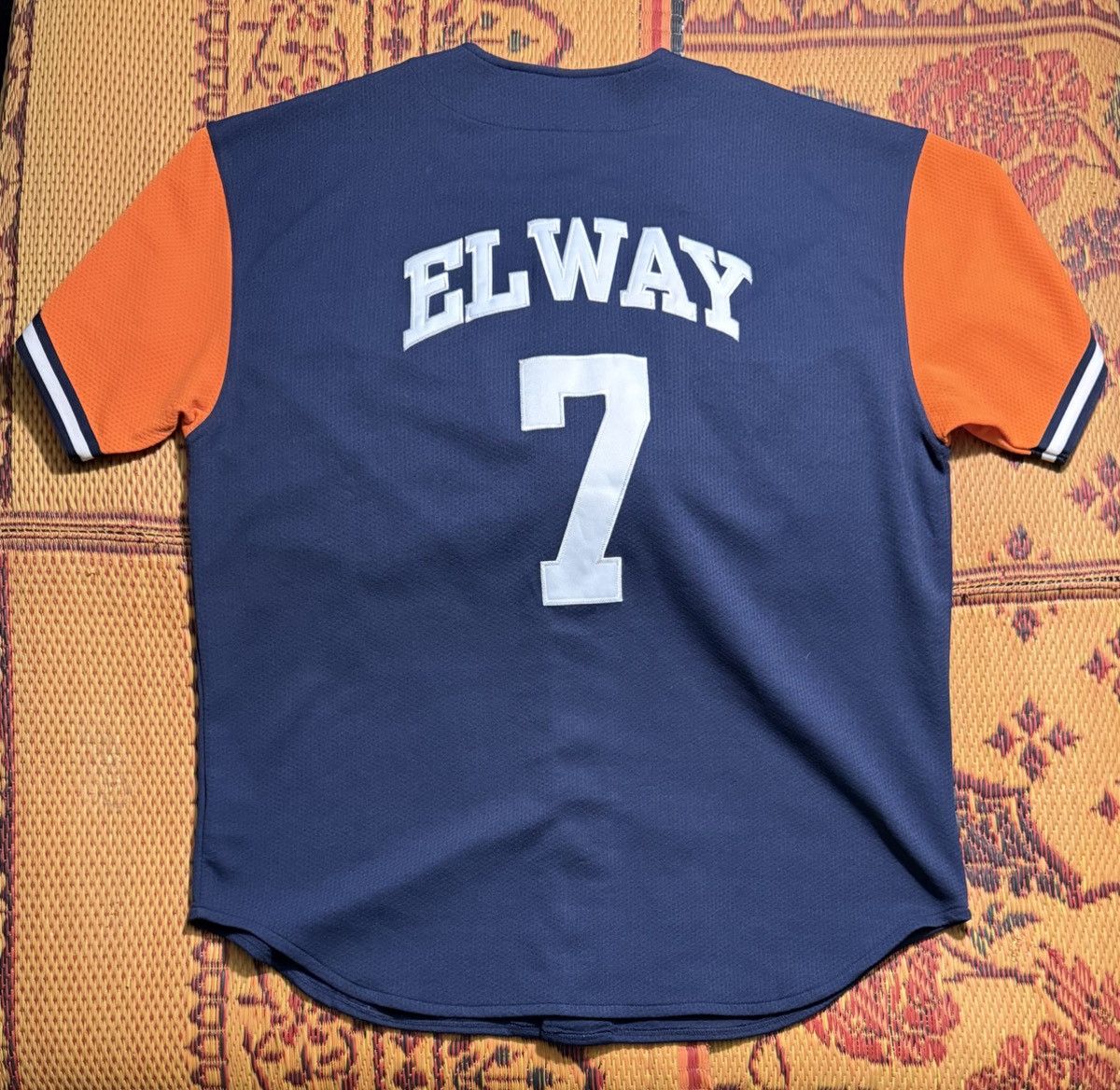 Starter Vintage Starter Denver Broncos John Elway Baseball Jersey Size US XL / EU 56 / 4 - 3 Thumbnail