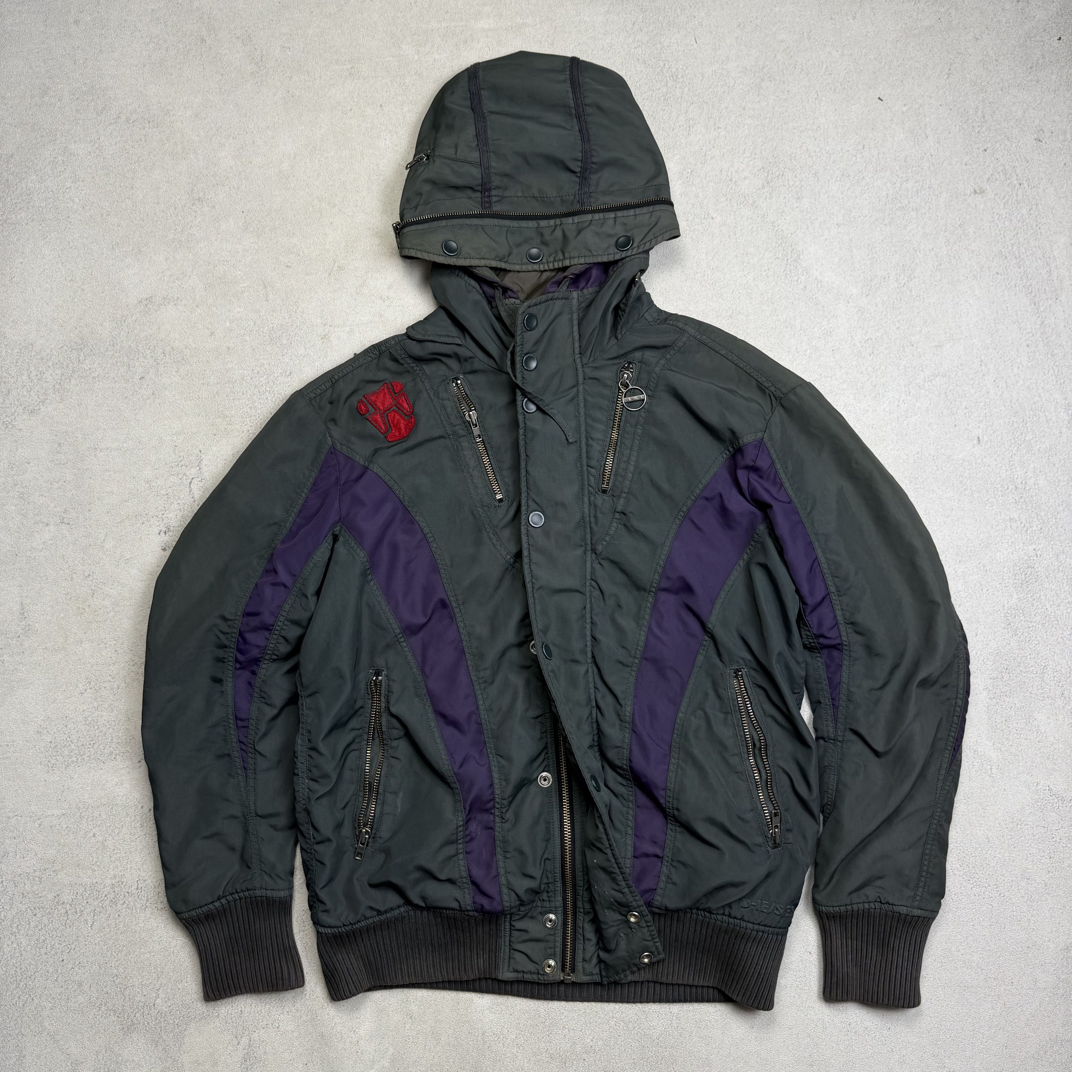 Diesel Y2K Archive Diesel Corset Biker Jacket | Grailed