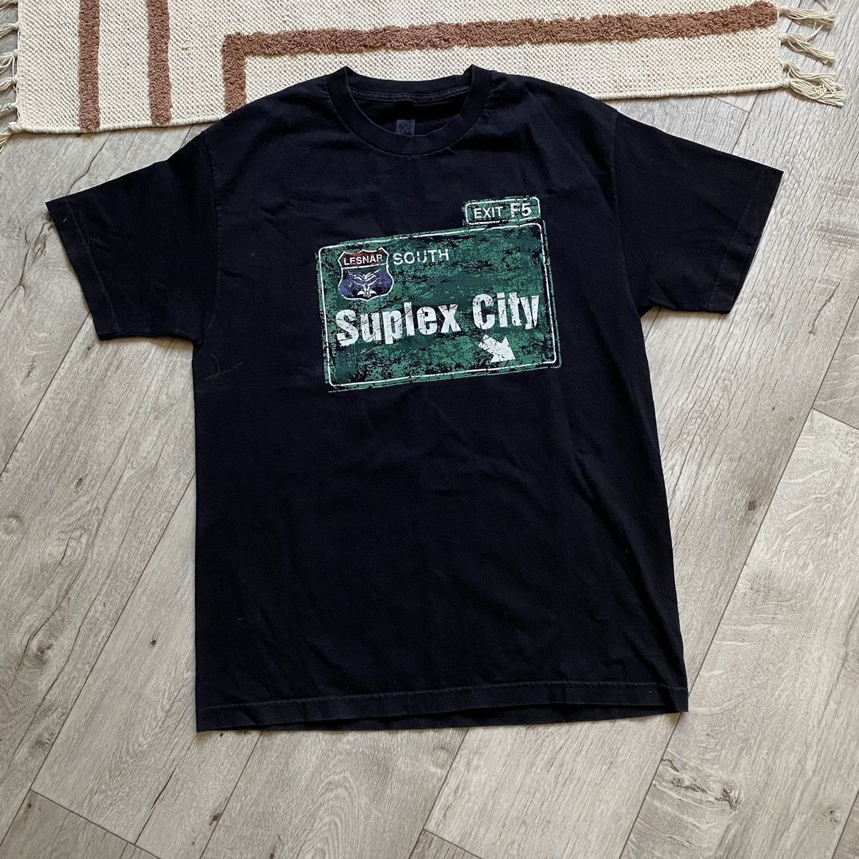WWE WWE Y2K SUPLEX CITY DANGER A HEAD T SHIRT Size US L / EU 52-54 / 3 - 1 Thumbnail