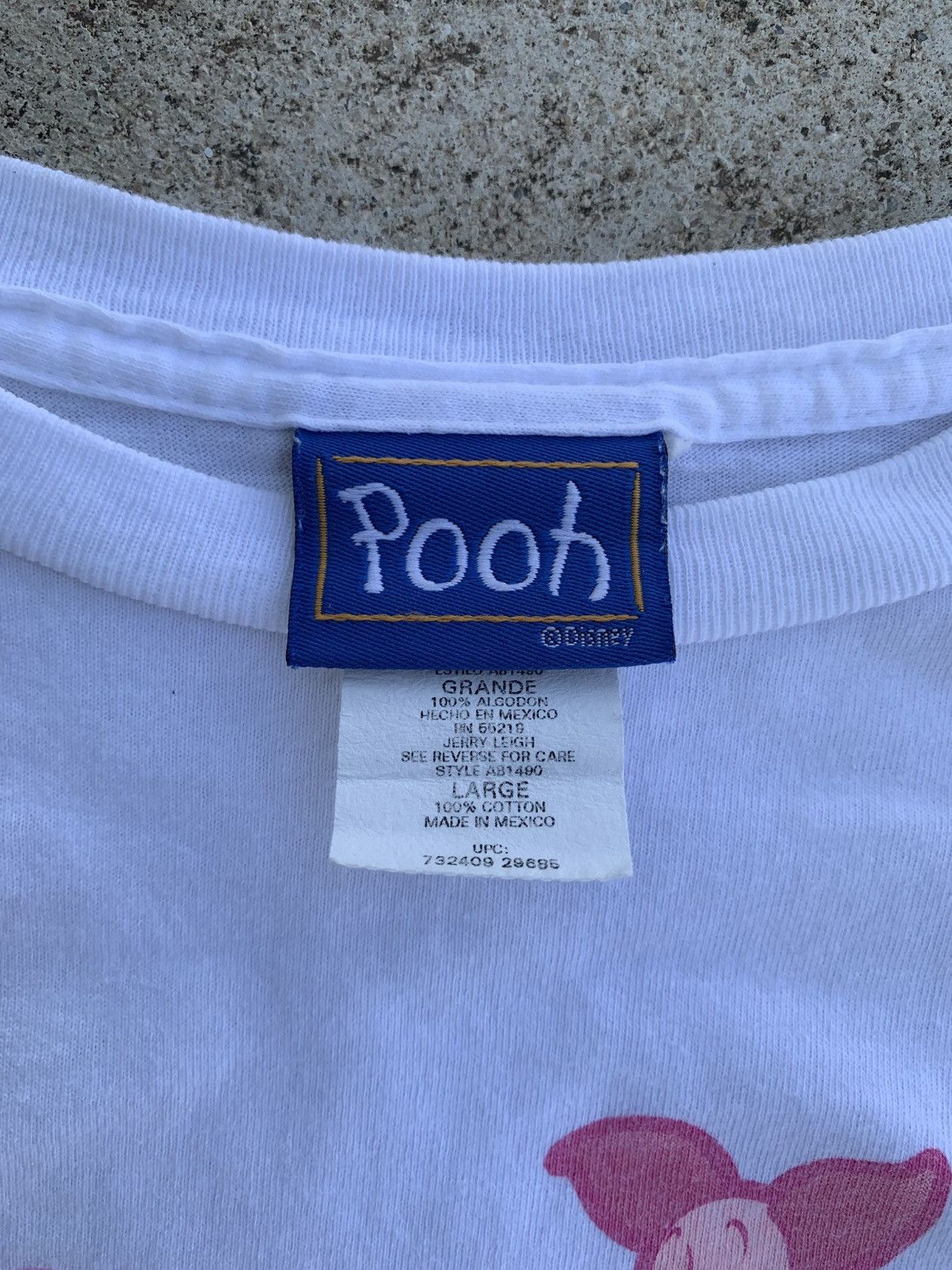 Disney × Vintage DISNEY POOH SHIRT VINTAGE 90's Size US S / EU 44-46 / 1 - 4 Thumbnail