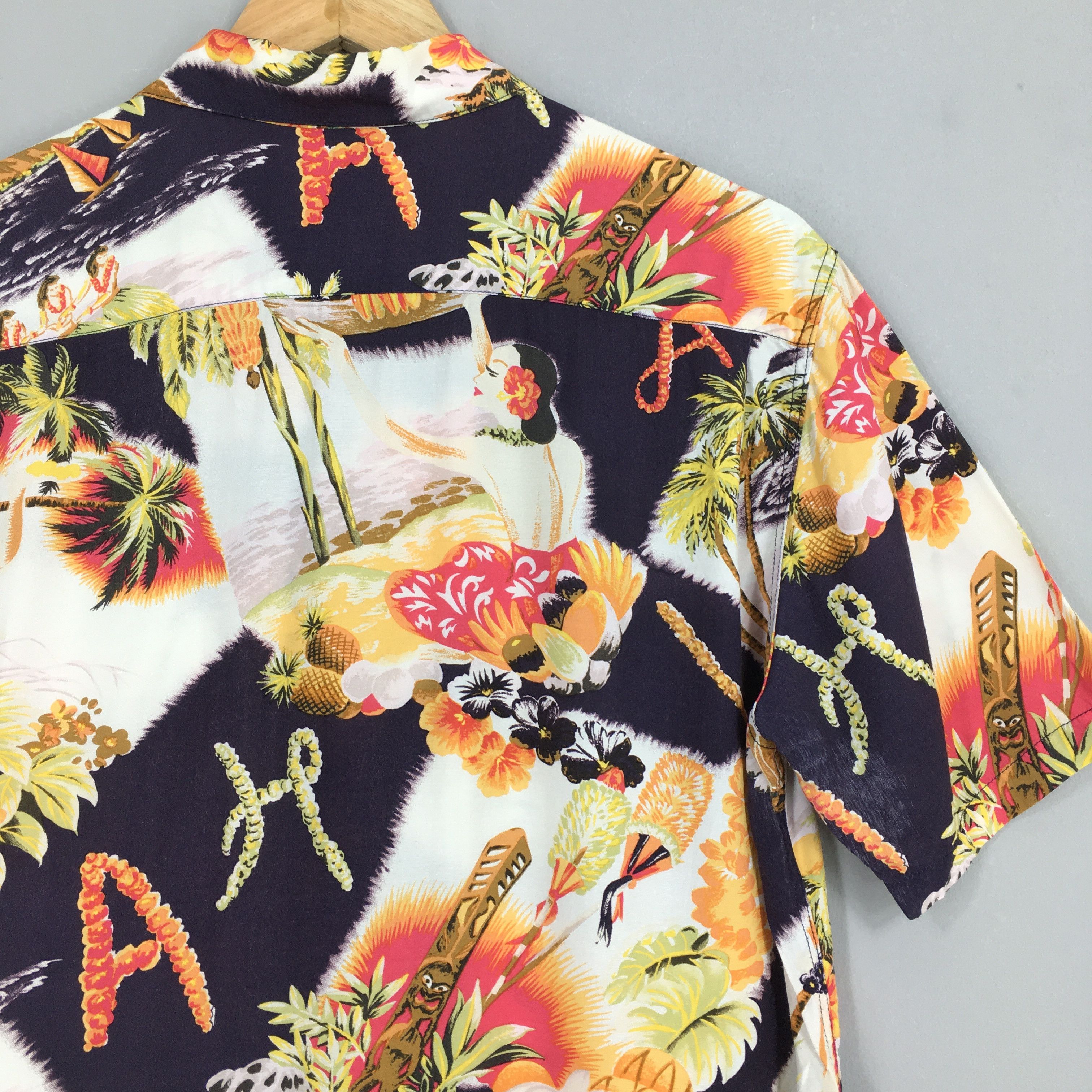 IOLANI Vintage 80s Iolani Hawaii Aloha Hula Girl Shirt Medium Size US M / EU 48-50 / 2 - 9 Thumbnail