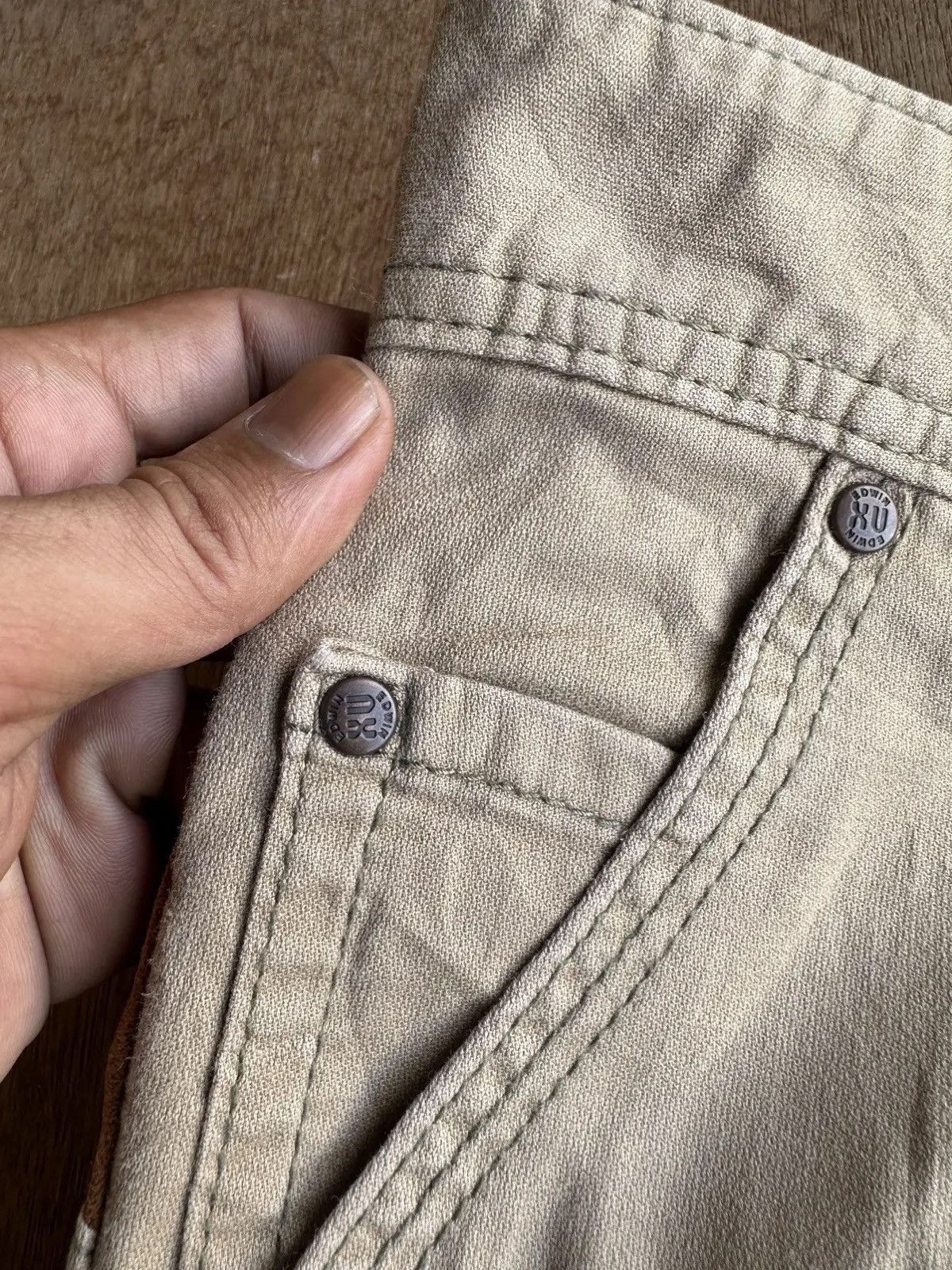 Tornado Mart Vintage EDWIN Curve/Banana Legs Trousers Pants W31 L31 Size US 31 - 6 Thumbnail