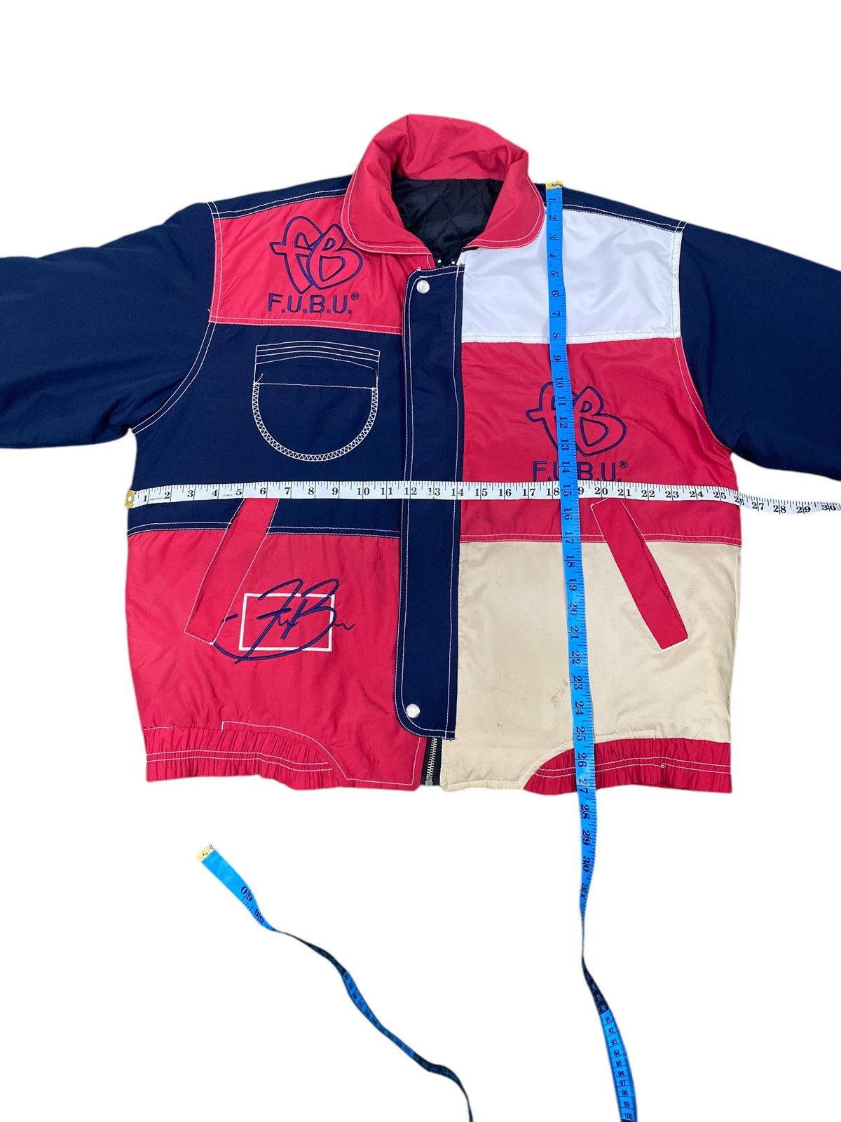 Fubu Fubu multicolor embroidery hip hop jacket Size US L / EU 52-54 / 3 - 5 Thumbnail