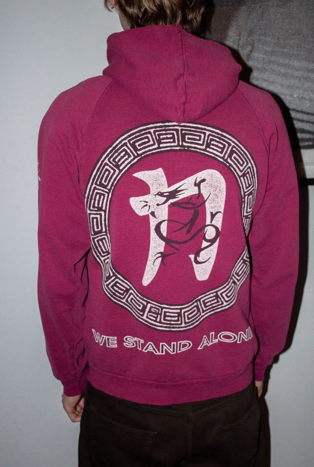 Vintage 🚭RARE🚭 SICK OF IT ALL NEW YORK HARDCORE RED DRAGON HOODIE Size US XL / EU 56 / 4 - 4 Thumbnail