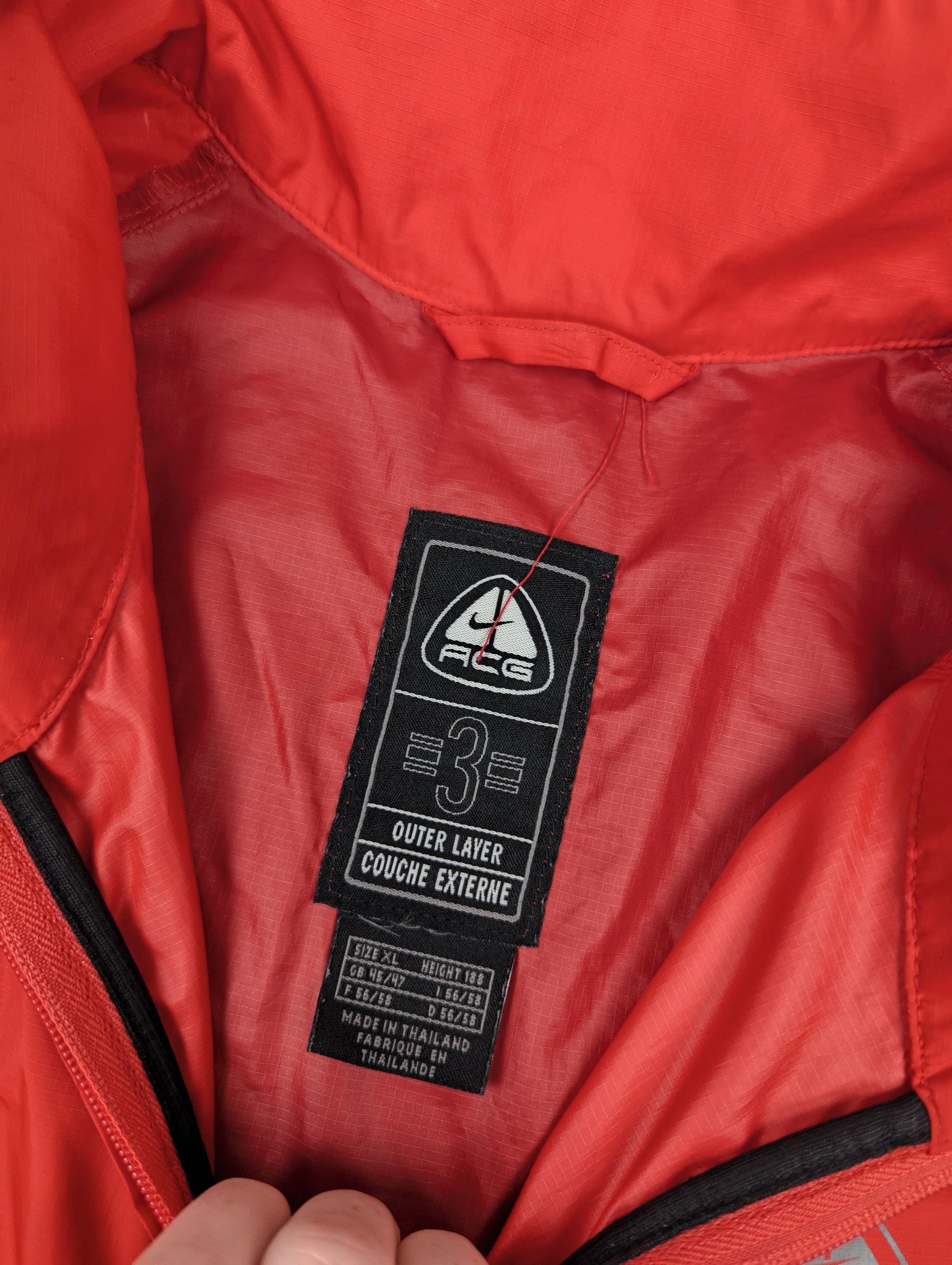 Nike ACG Nike ACG red light jacket XL Size US XL / EU 56 / 4 - 3 Thumbnail