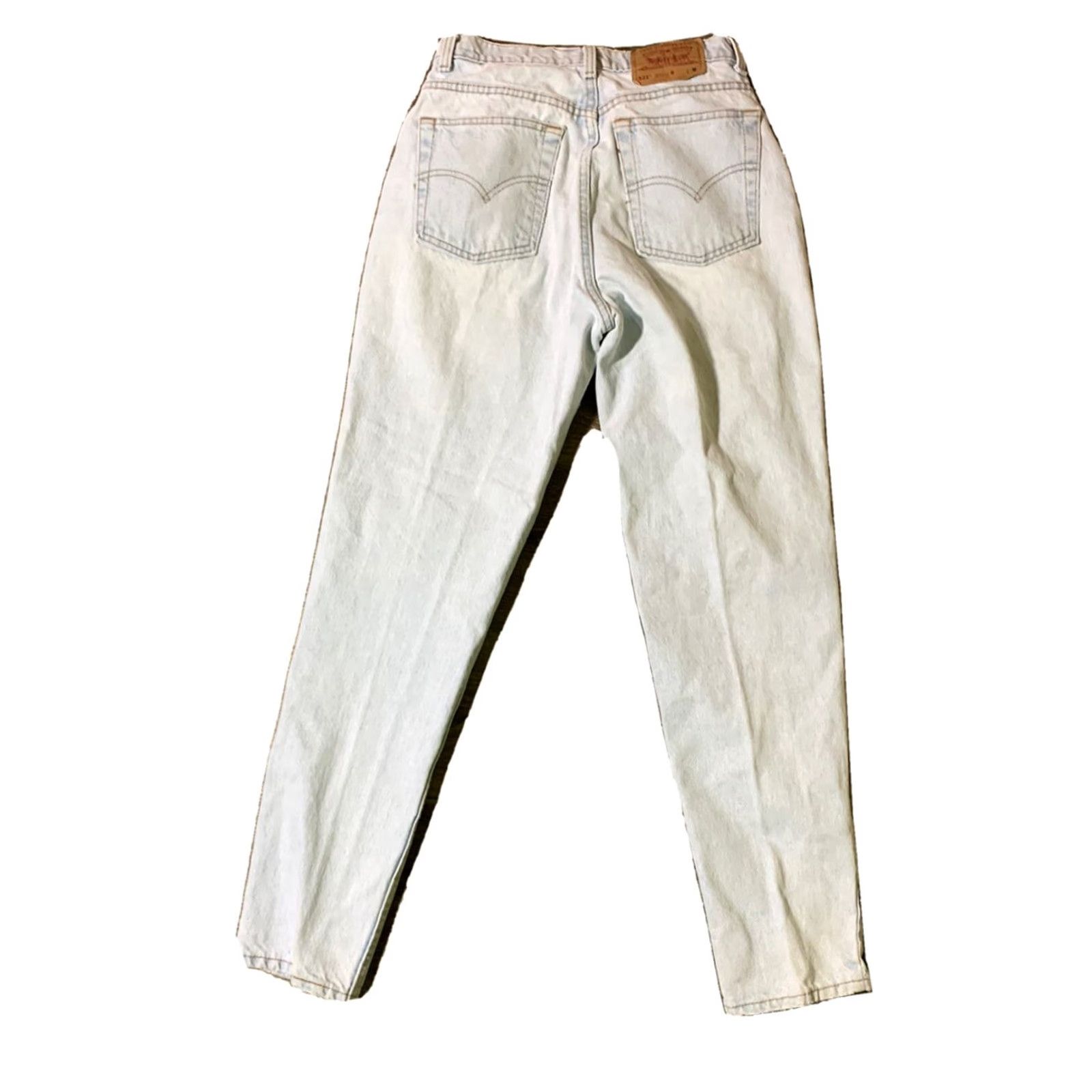 Levi's VINTAGE Levi's Women's 521 Tapered Fit Jeans Blue Size 10 28 X 32 USA Made Cotton Denim Women Size 32" / US 10 / IT 46 - 2 Thumbnail