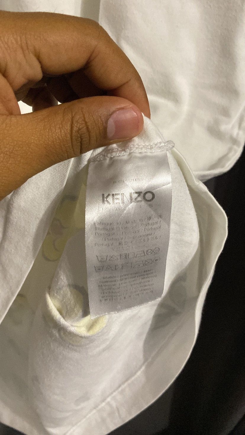 Japanese Brand × Kenzo Vintage Kenzo Paris X Art Tee White Tee Size US L / EU 52-54 / 3 - 4 Thumbnail