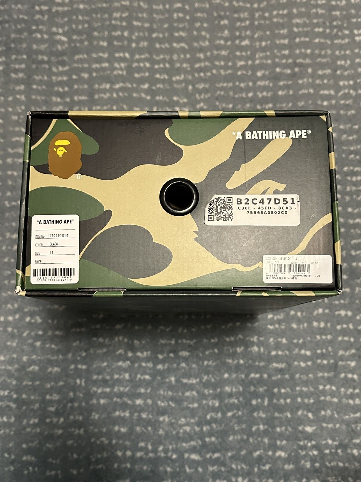 Bape Bape Roadsta Express #3 M1 ‘Black’ Size US 11 / EU 44 - 9 Thumbnail