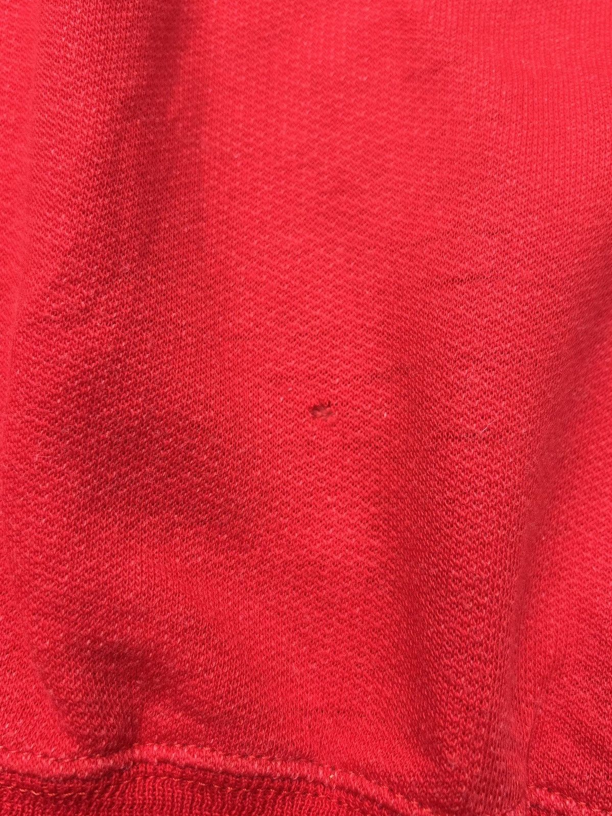 Nike Vintage Nike Embroidered Swoosh Sweatshirt Red - Size M Size US M / EU 48-50 / 2 - 8 Thumbnail