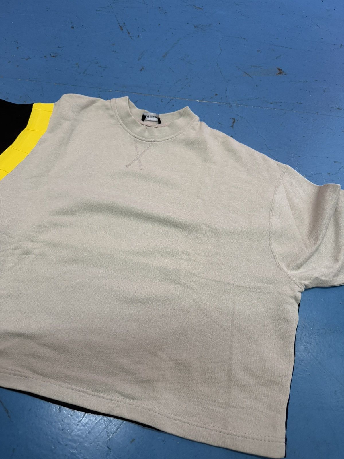Raf Simons RAF SIMONS FW17/18 DUCK TAPE SWEATER Size US M / EU 48-50 / 2 - 5 Thumbnail