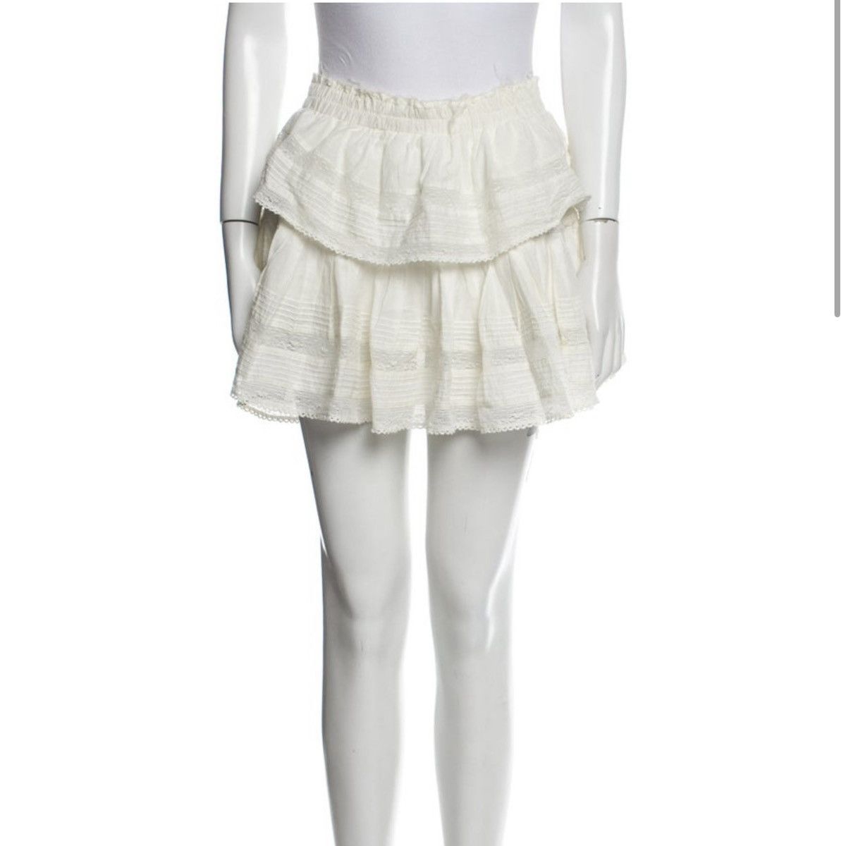 LoveShackFancy Mini Skirt
