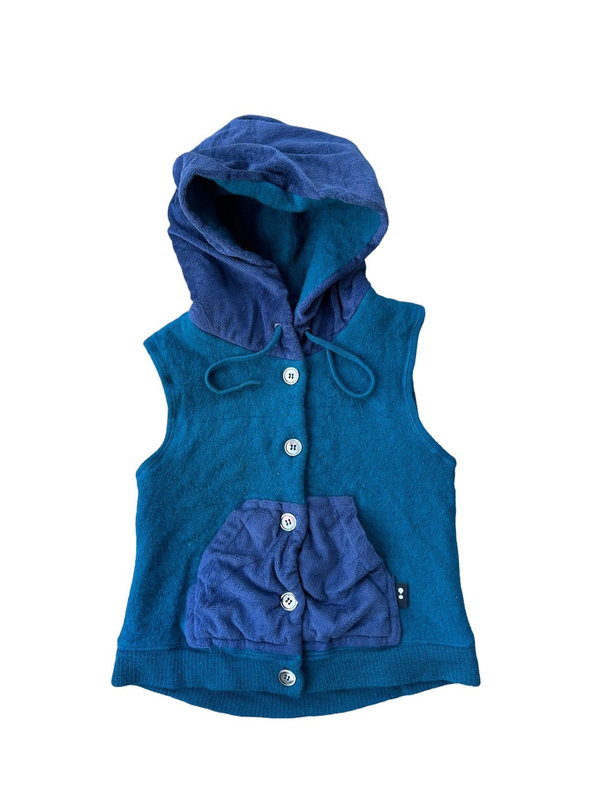 Issey Miyake Mercibeaucoup fleece jacket sleeveless Size S / US 4 / IT 40 - 1 Thumbnail