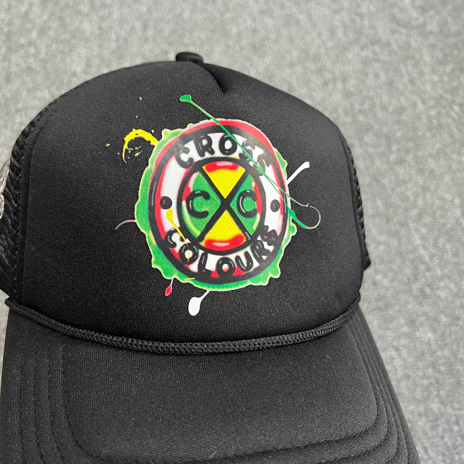 Cross Colours Cross Colours Curved BrimMeshTruckerBaseball Cap Visor Q7 Size ONE SIZE - 2 Thumbnail