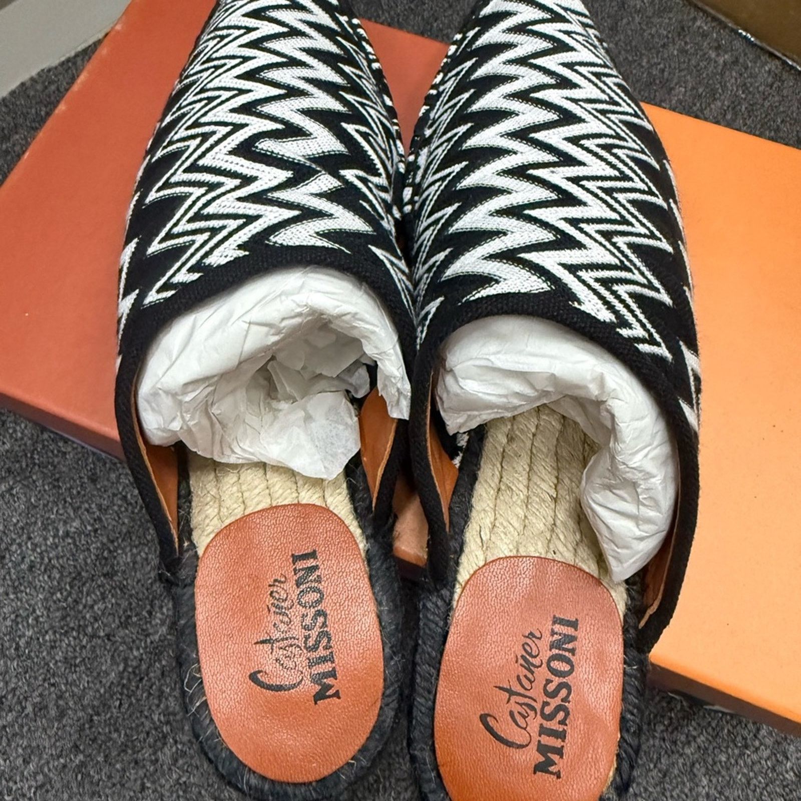 Missoni NWT Missoni Women's Zigzag Espadrille Loafer Shoes 39 US 9 Size US 9 / IT 39 - 3 Thumbnail