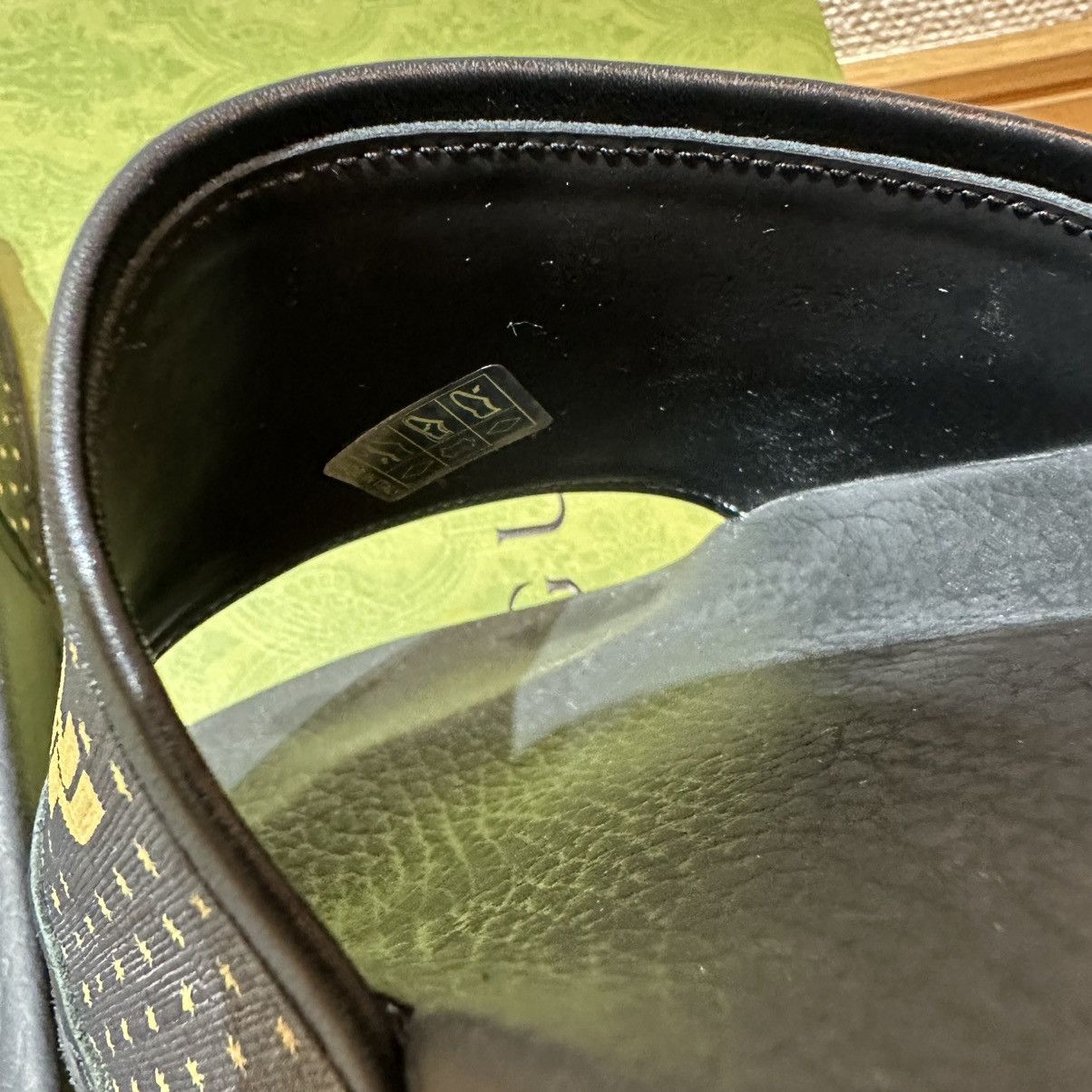 Gucci GUCCI slide sandal GUCCY SEGA logo font black 10 used Size US 10 / EU 43 - 11 Thumbnail
