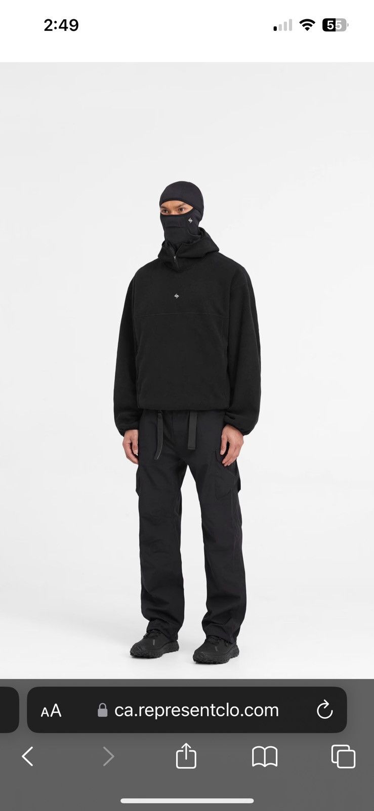 Represent Clo. Represent 247 Fleece Hoodie Size US L / EU 52-54 / 3 - 13 Thumbnail