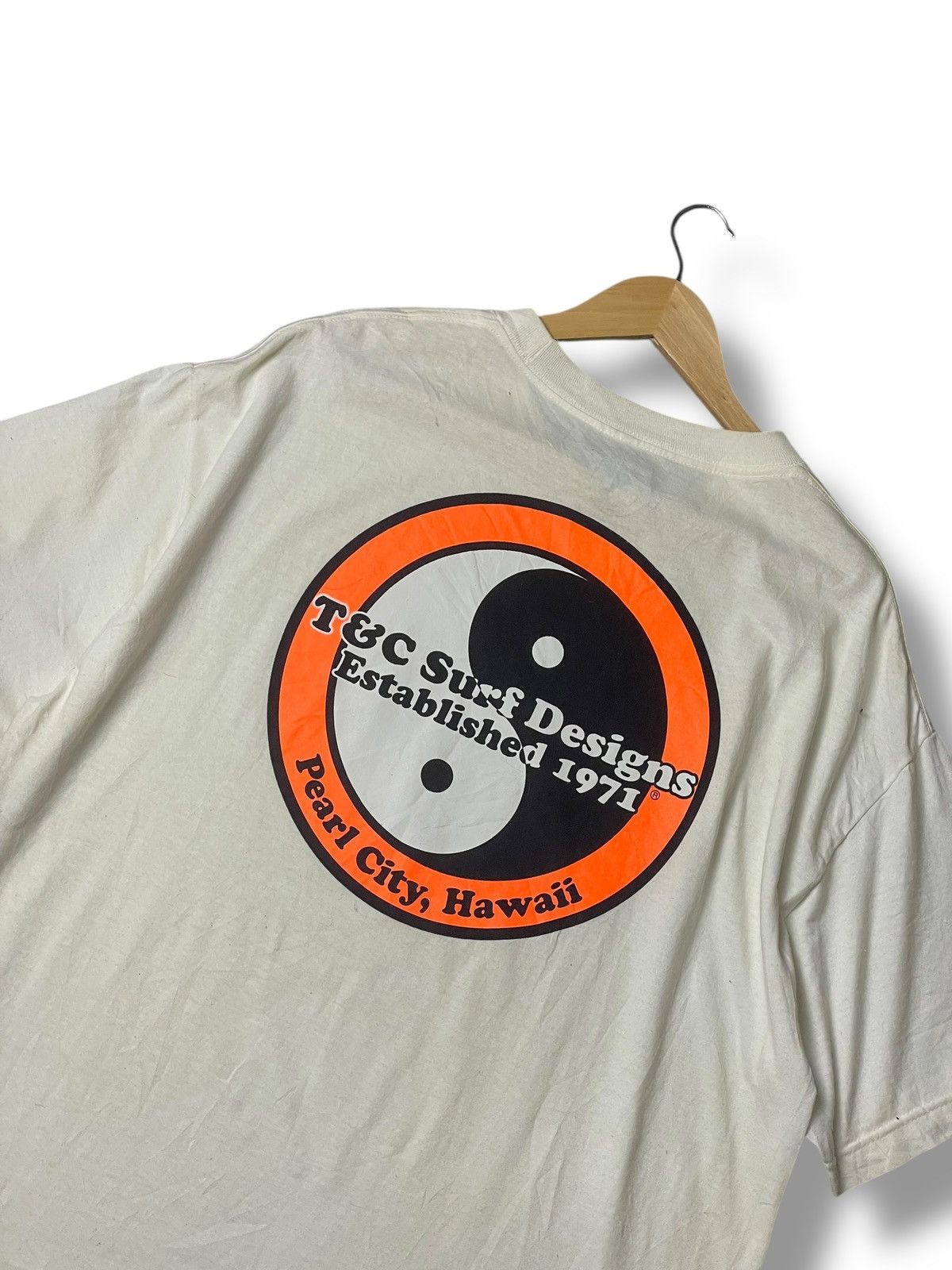Japanese Brand × Vintage Vintage T&C Surf Hawaii Backprint Shirt (115) Size US XL / EU 56 / 4 - 9 Thumbnail