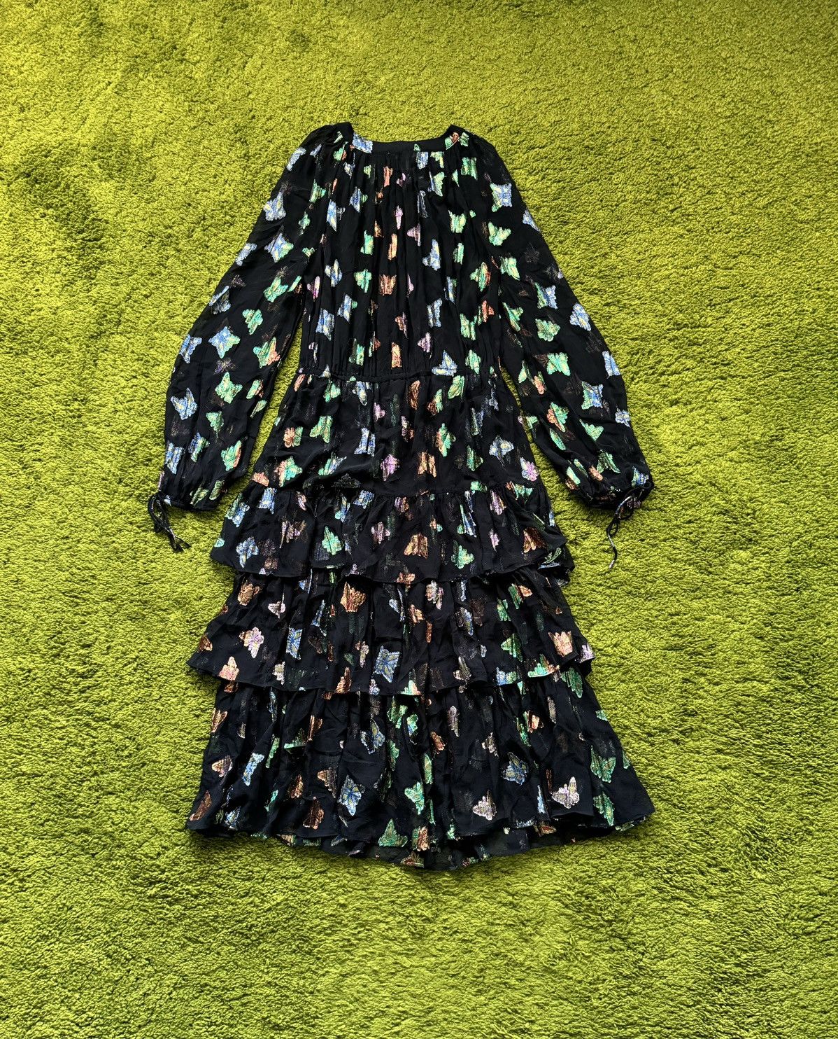 Designer × The Kooples The Kooples avant garde silk dress Size S / US 4 / IT 40 - 2 Thumbnail