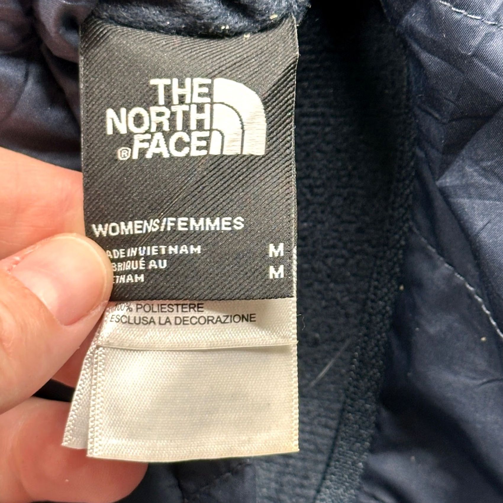 The North Face VINTAGE The North Face Mossbud Insulated Reversible Parka Jacket Womens Medium Navy Size M / US 6-8 / IT 42-44 - 3 Thumbnail