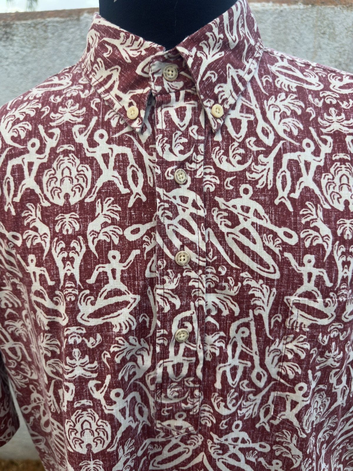 Reyn Spooner Reyn Spooner Dietrich Varez Red Hawaiian Print Men's XL Size US XL / EU 56 / 4 - 3 Thumbnail