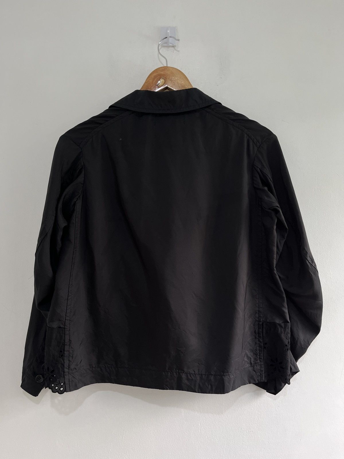 Tricot Comme des Garcons Double Breasted Lace Hem Jacket Size S / US 4 / IT 40 - 2 Thumbnail