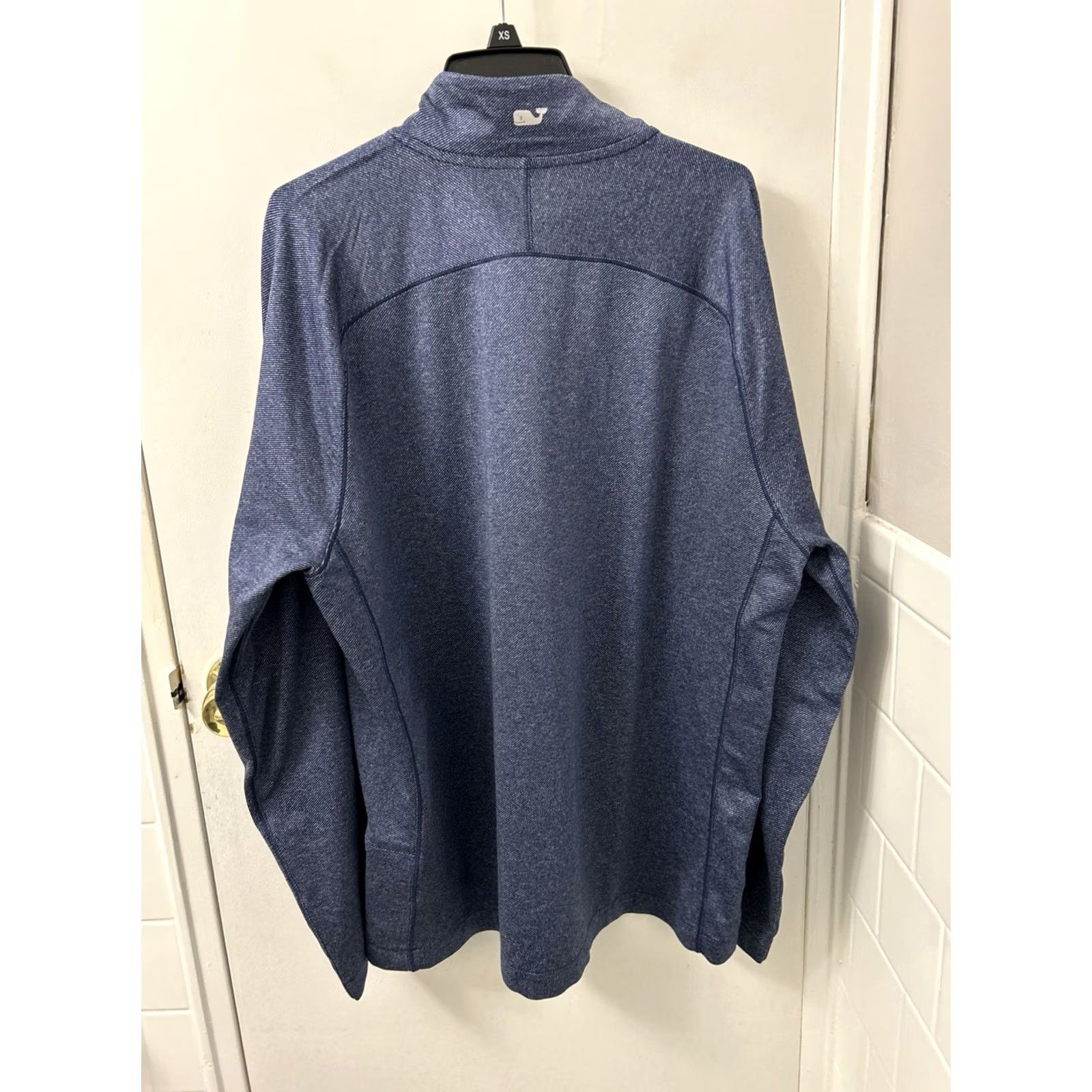Vineyard Vines Vineyard Vines Performance 1/4 Zip Mens Large Blue Pullover Jacket Long Sleeve Pocket Size US L / EU 52-54 / 3 - 7 Thumbnail